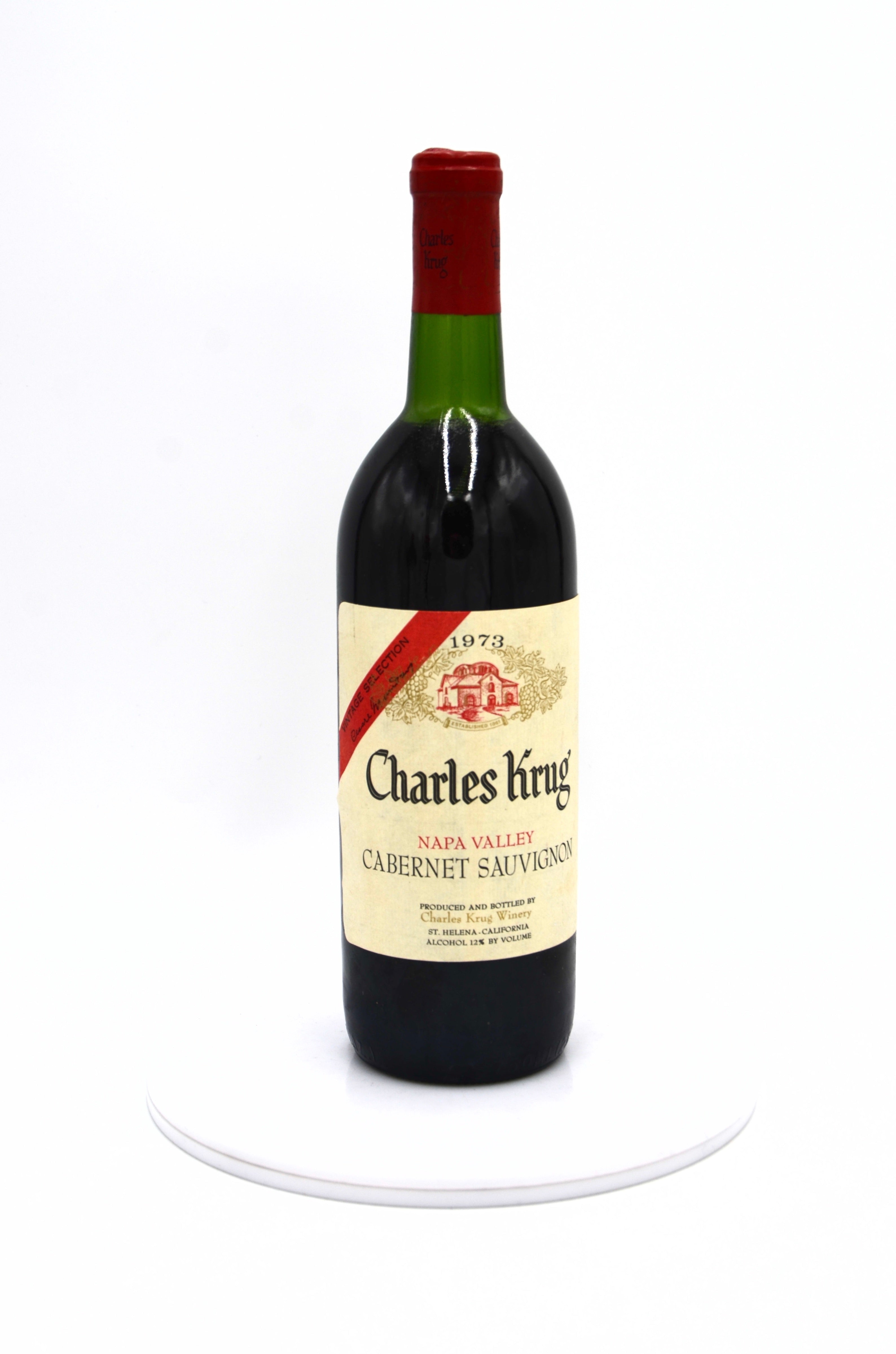 1973 Charles Krug Cabernet Sauvignon, Vintage Selection, Napa Valley