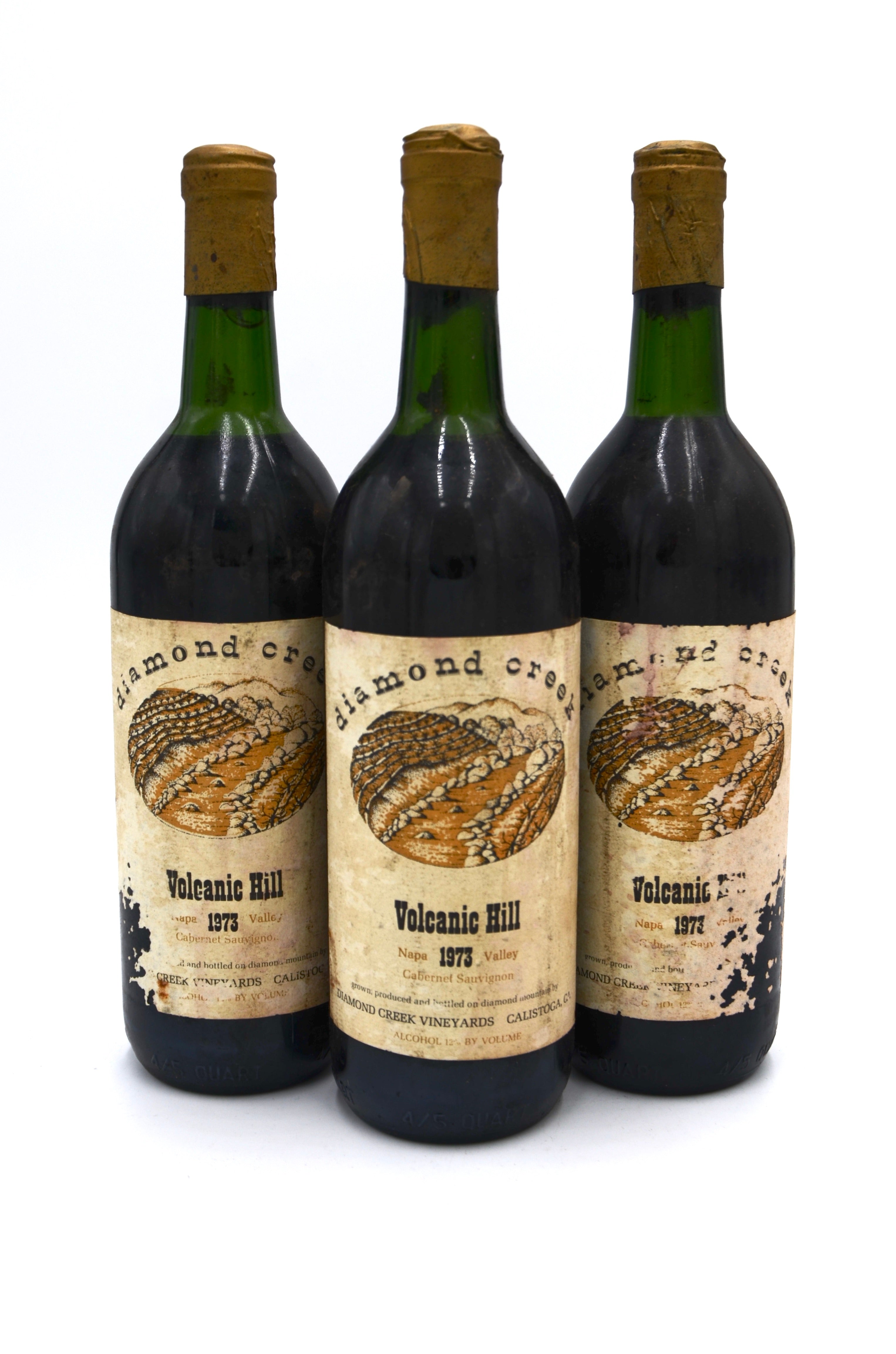 1973 Diamond Creek Cabernet Sauvignon, Volcanic Hill, Napa Valley