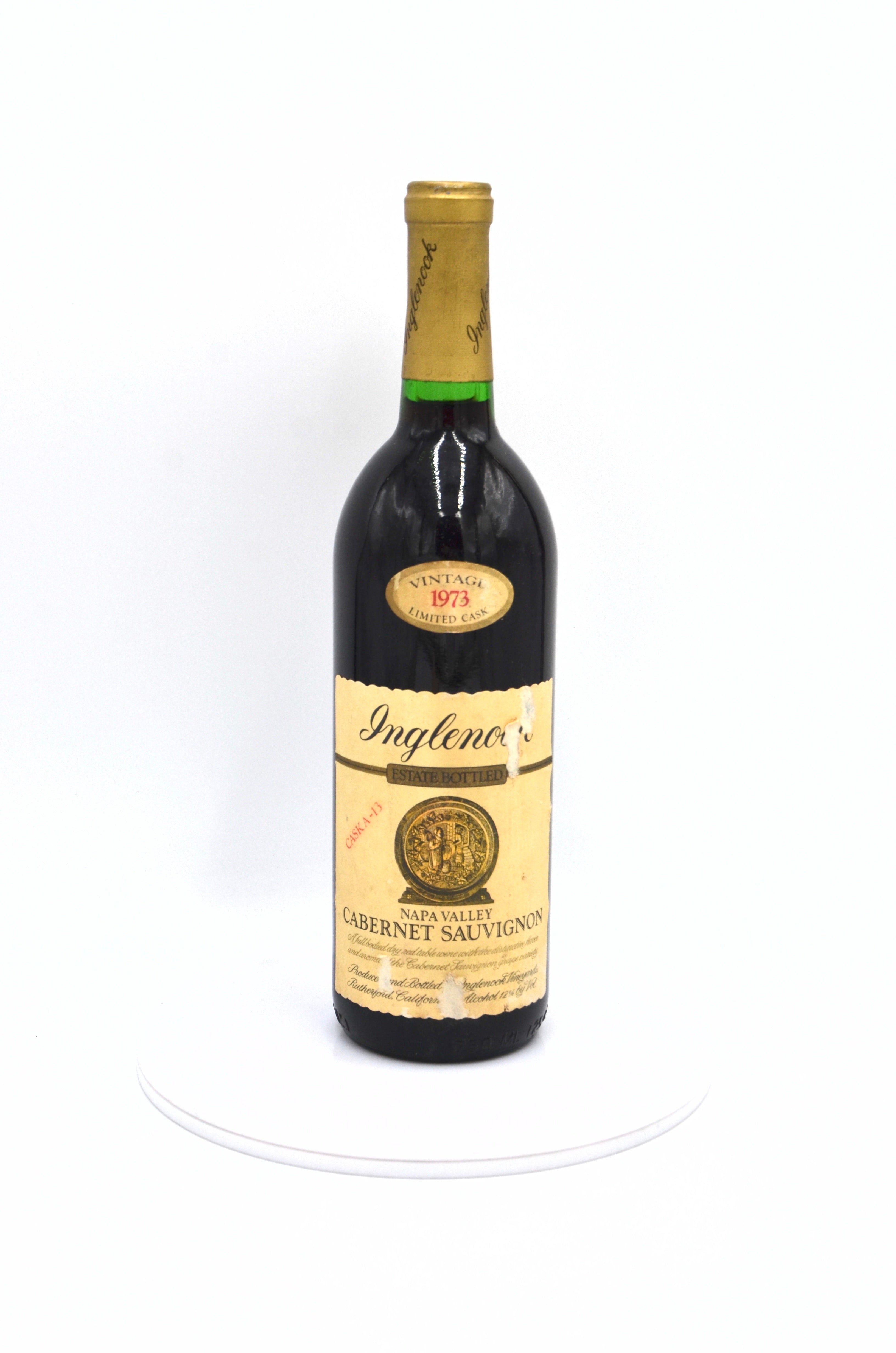 1973 Inglenook Estate Cabernet Sauvignon, Cask A-13, Napa Valley