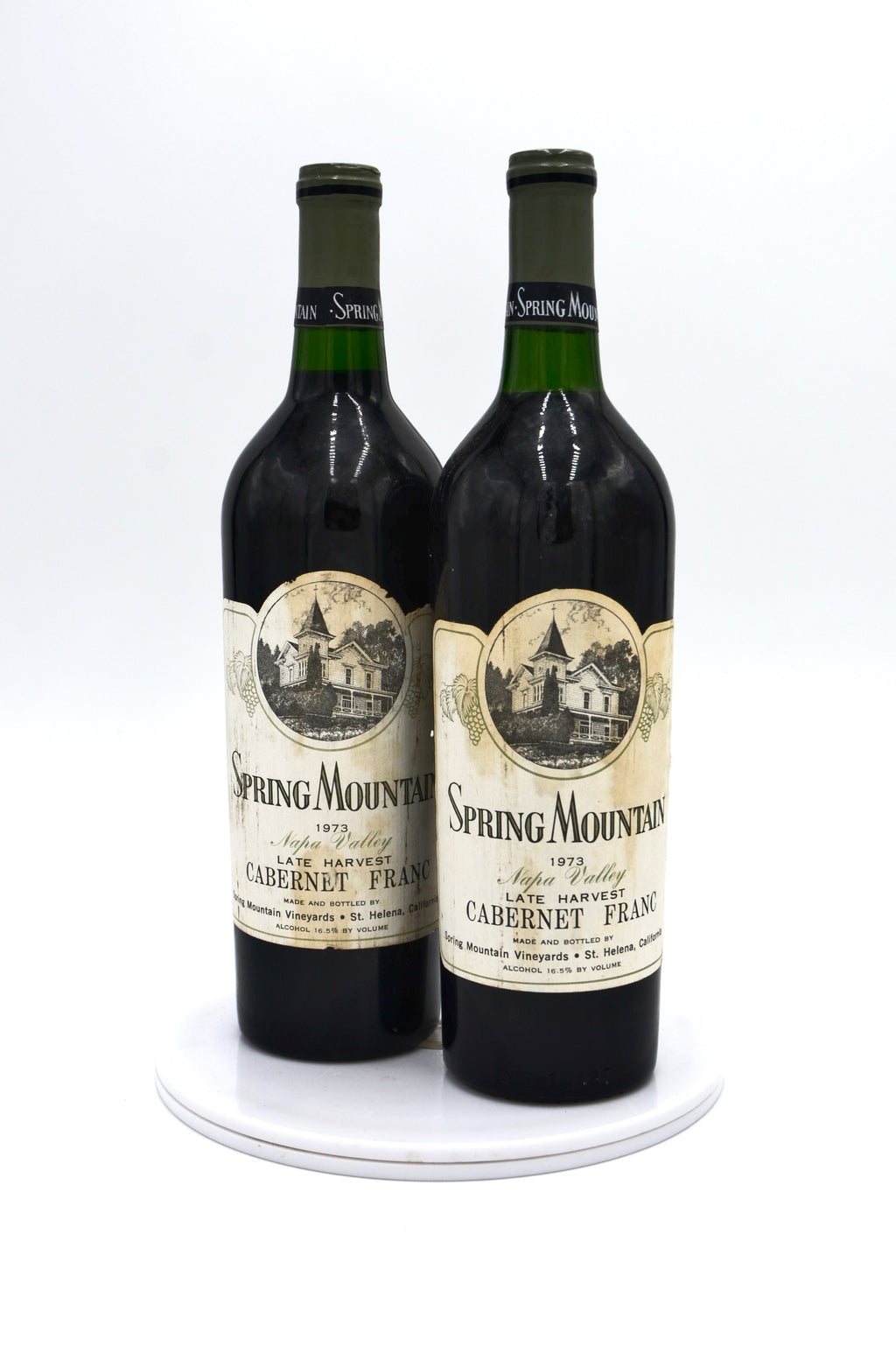 1973 Spring Mountain Vineyard Cabernet Franc, Late Harvest, Napa Valley