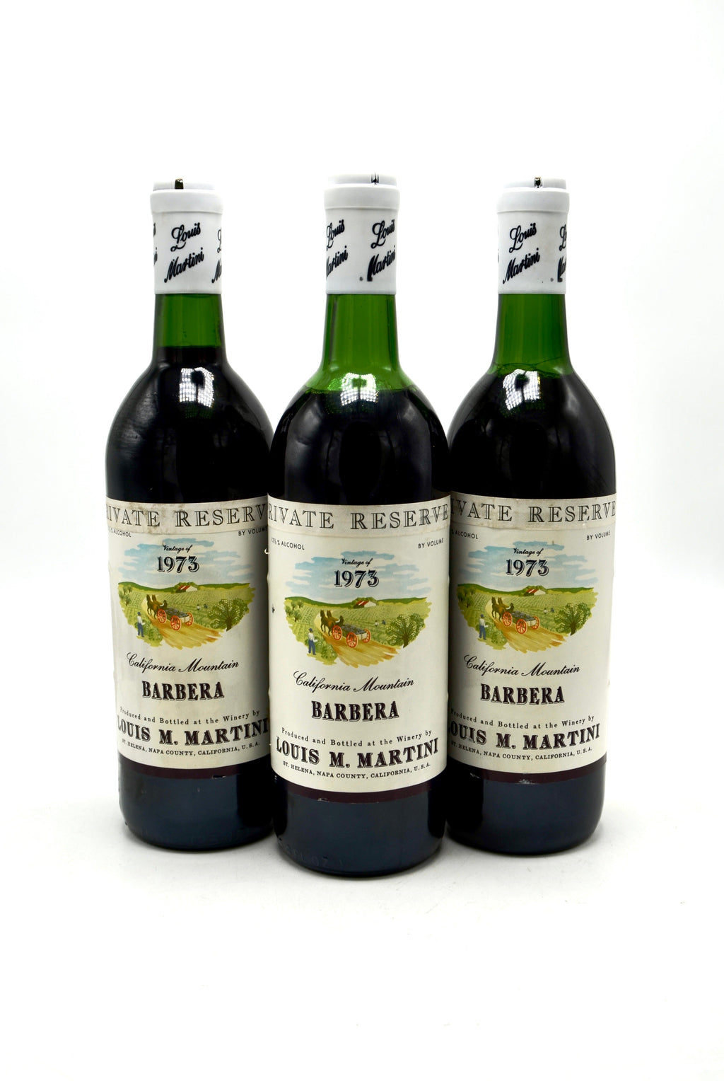 1973 Louis M. Martini Winery Private Reserve Barbera, Napa Valley
