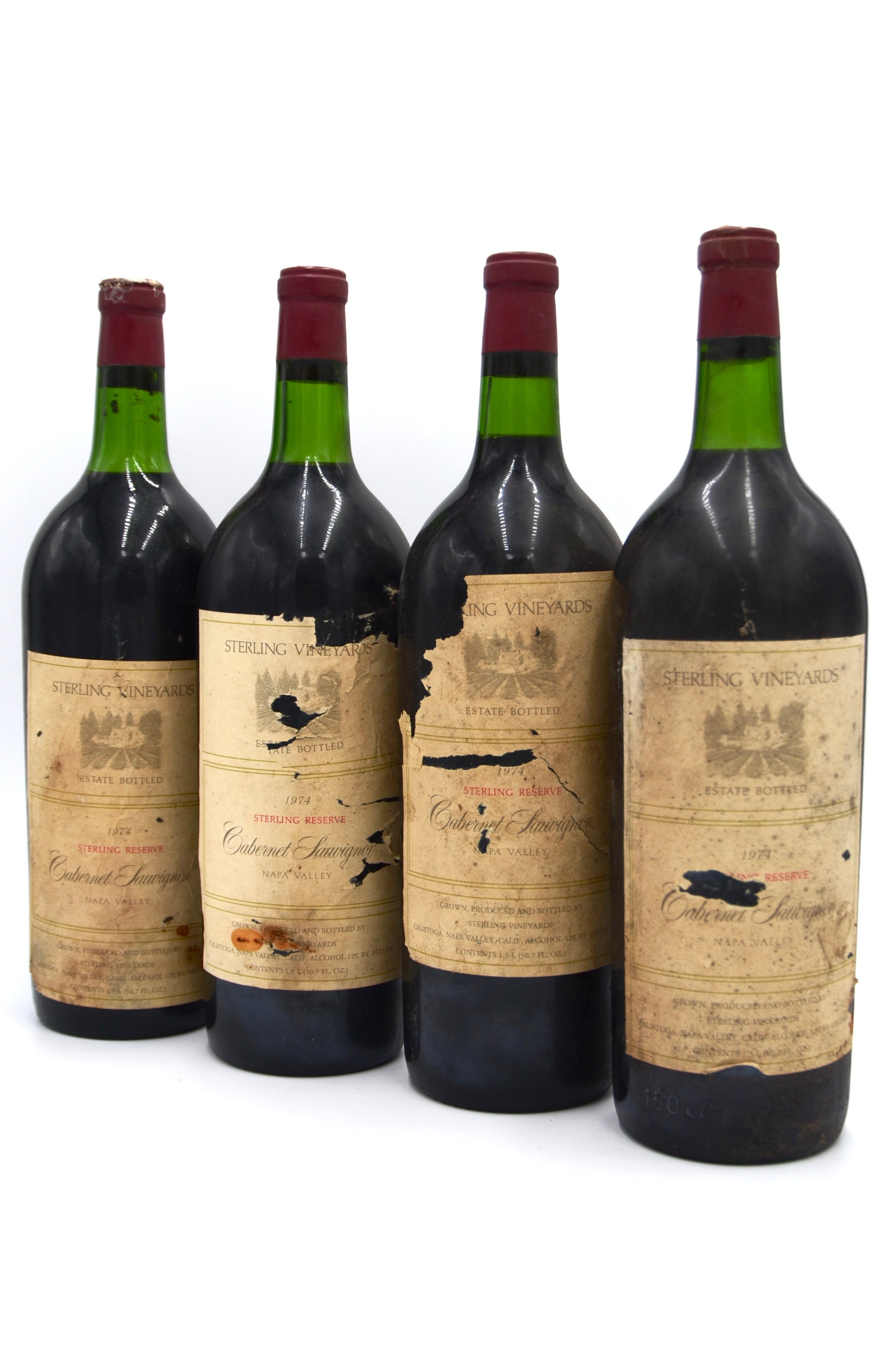 1974 Sterling Vineyards Reserve Cabernet Sauvignon, Napa Valley (magnum)