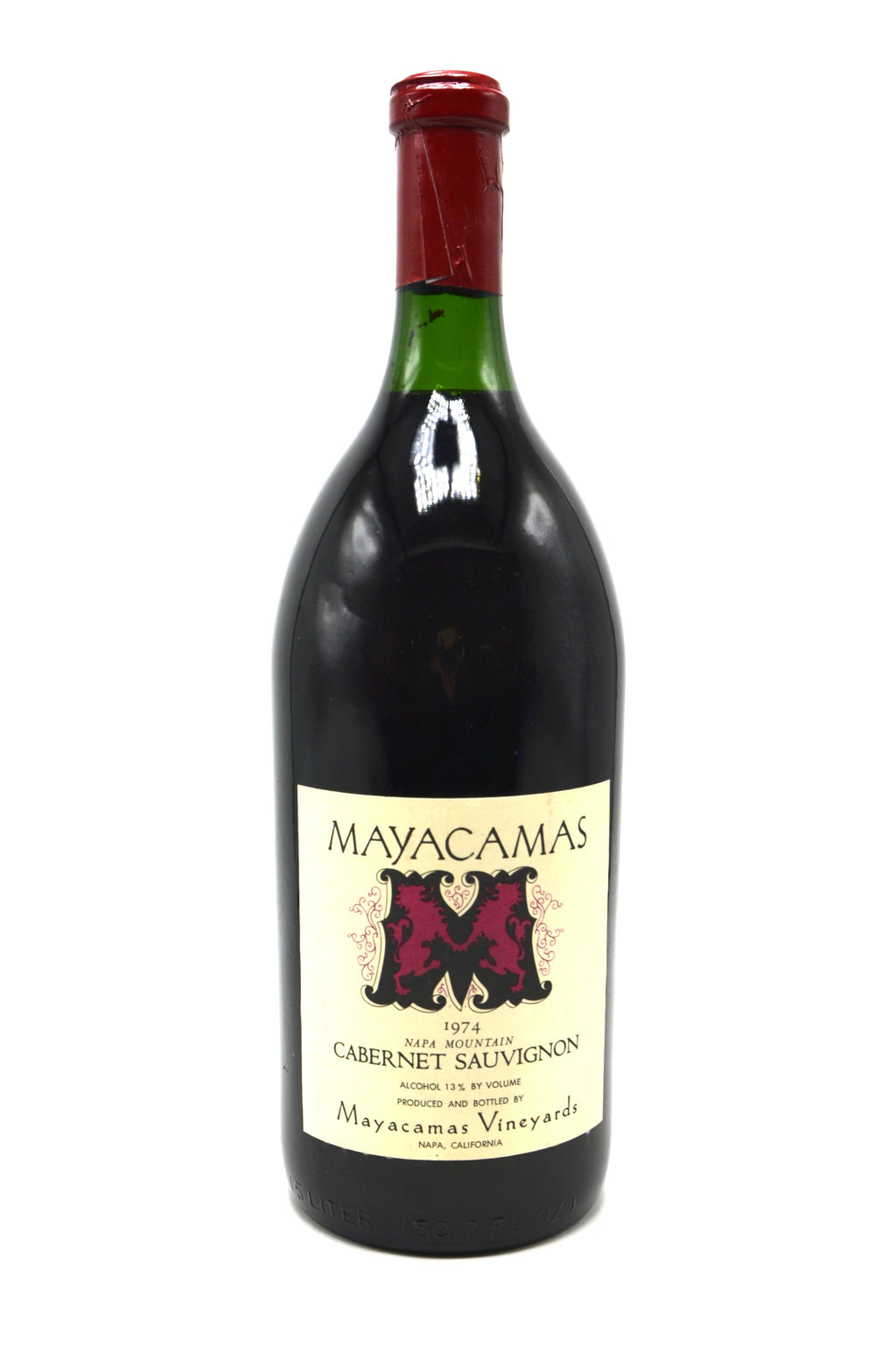 1974 Mayacamas Cabernet Sauvignon, Napa Mountain (magnum)