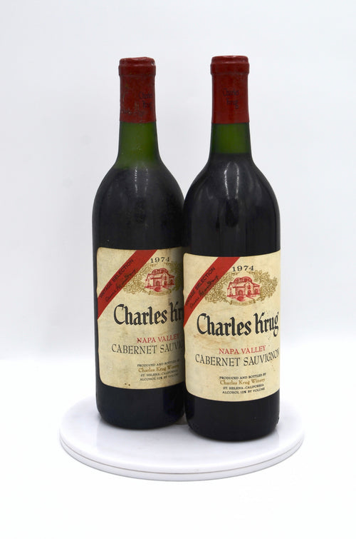 1974 Charles Krug Cabernet Sauvignon, Vintage Selection, Napa Valley
