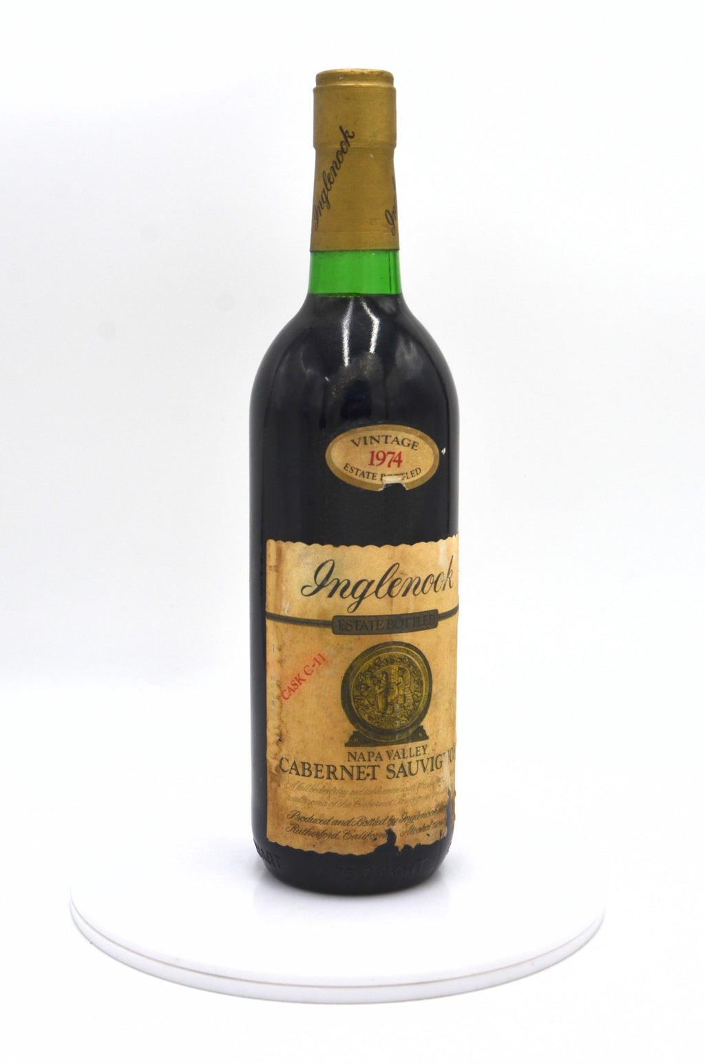 1974 Inglenook Estate Cabernet Sauvignon, Cask C-11, Napa Valley