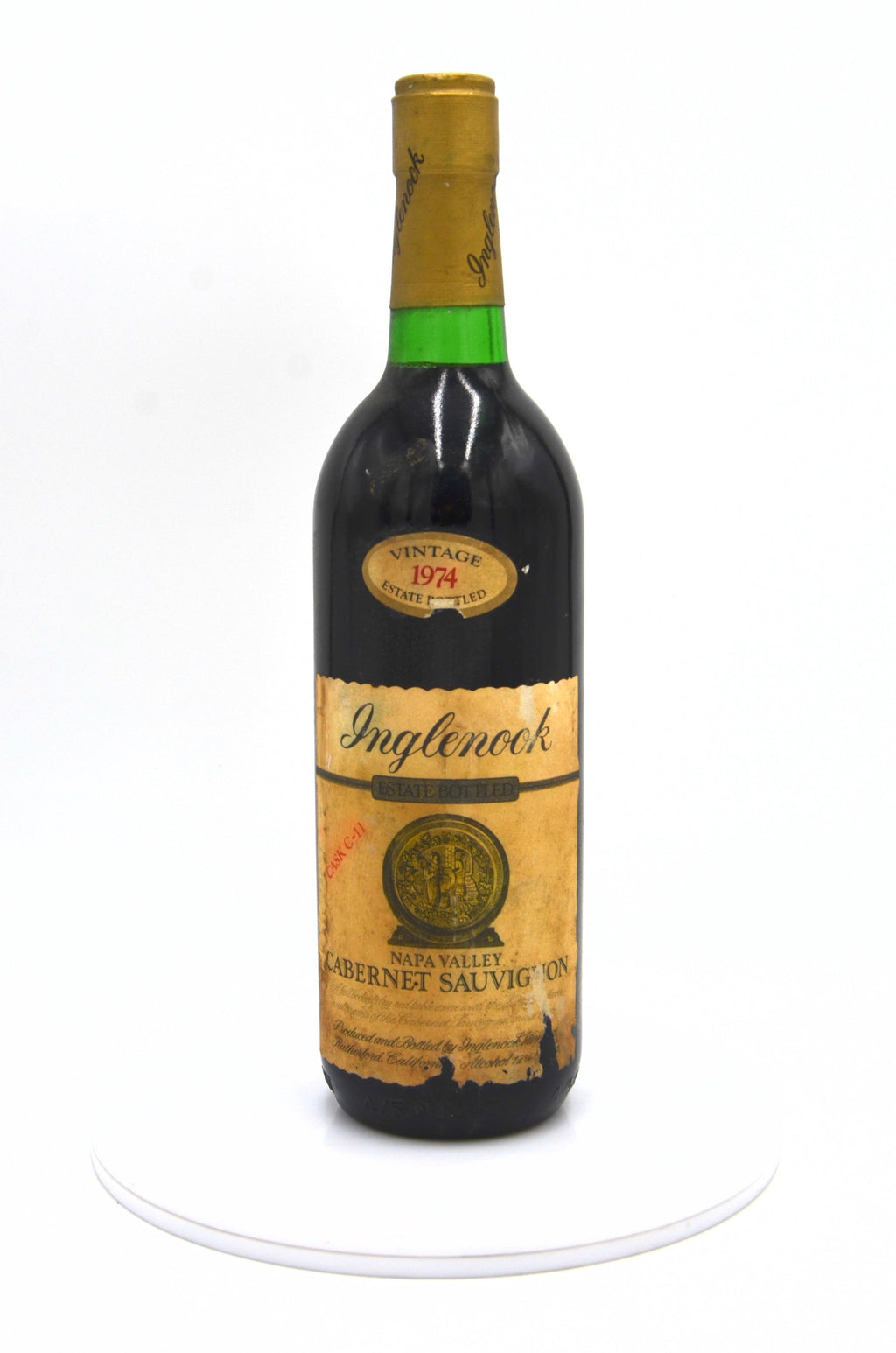 1974 Inglenook Estate Cabernet Sauvignon, Cask C-11, Napa Valley