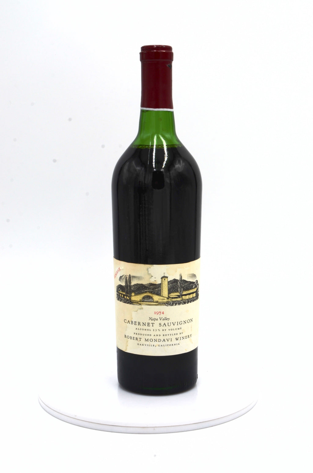 1974 Robert Mondavi Reserve Cabernet Sauvignon, Napa Valley