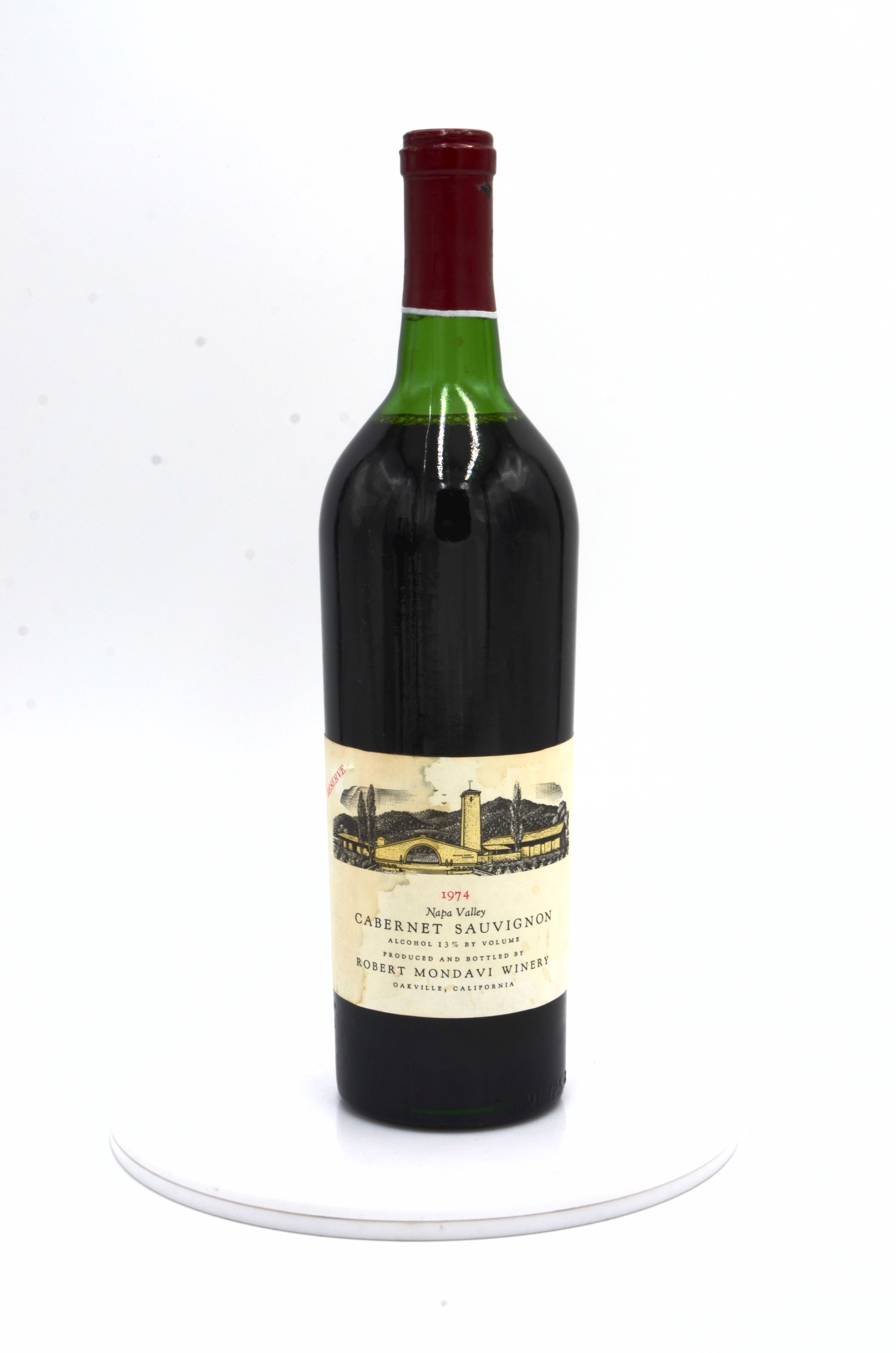 1974 Robert Mondavi Reserve Cabernet Sauvignon, Napa Valley