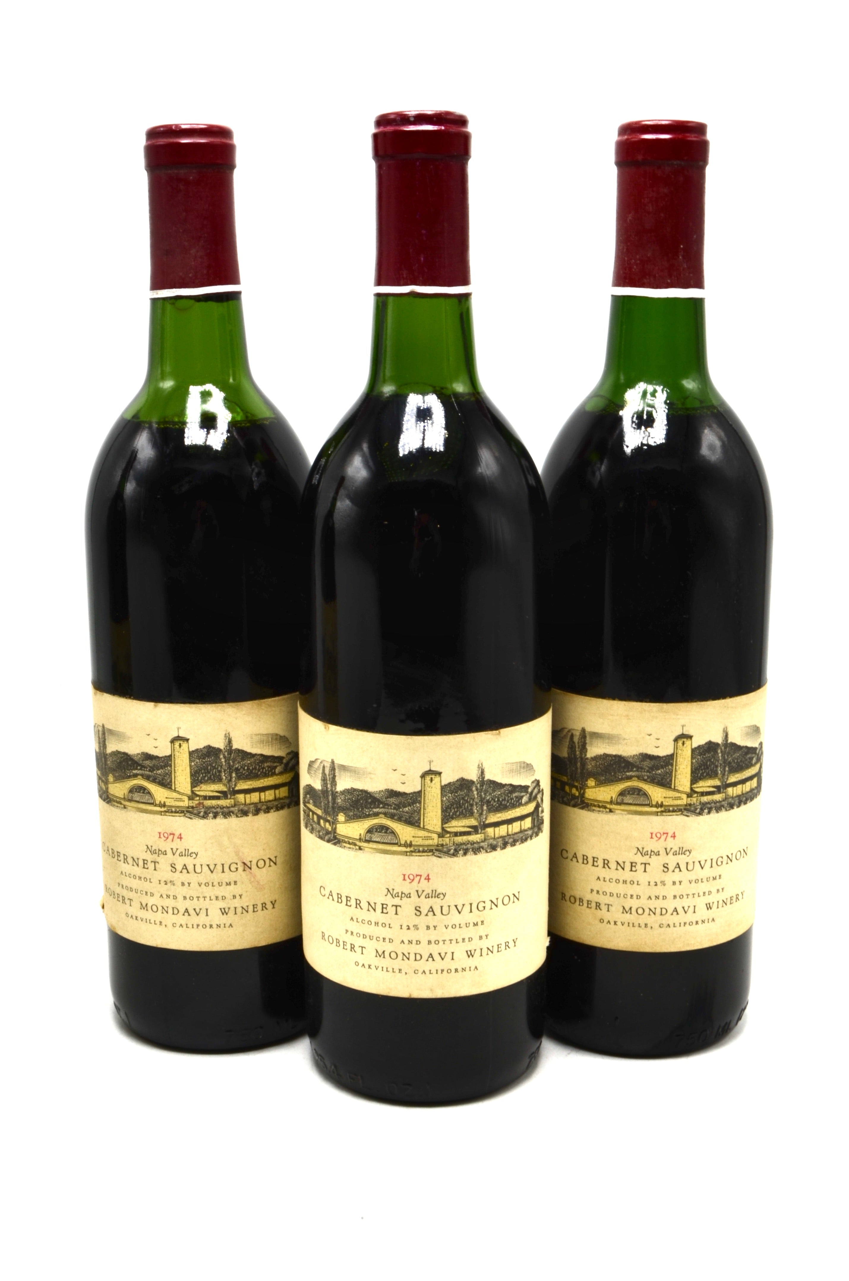 1974 Robert Mondavi Cabernet Sauvignon, Napa Valley