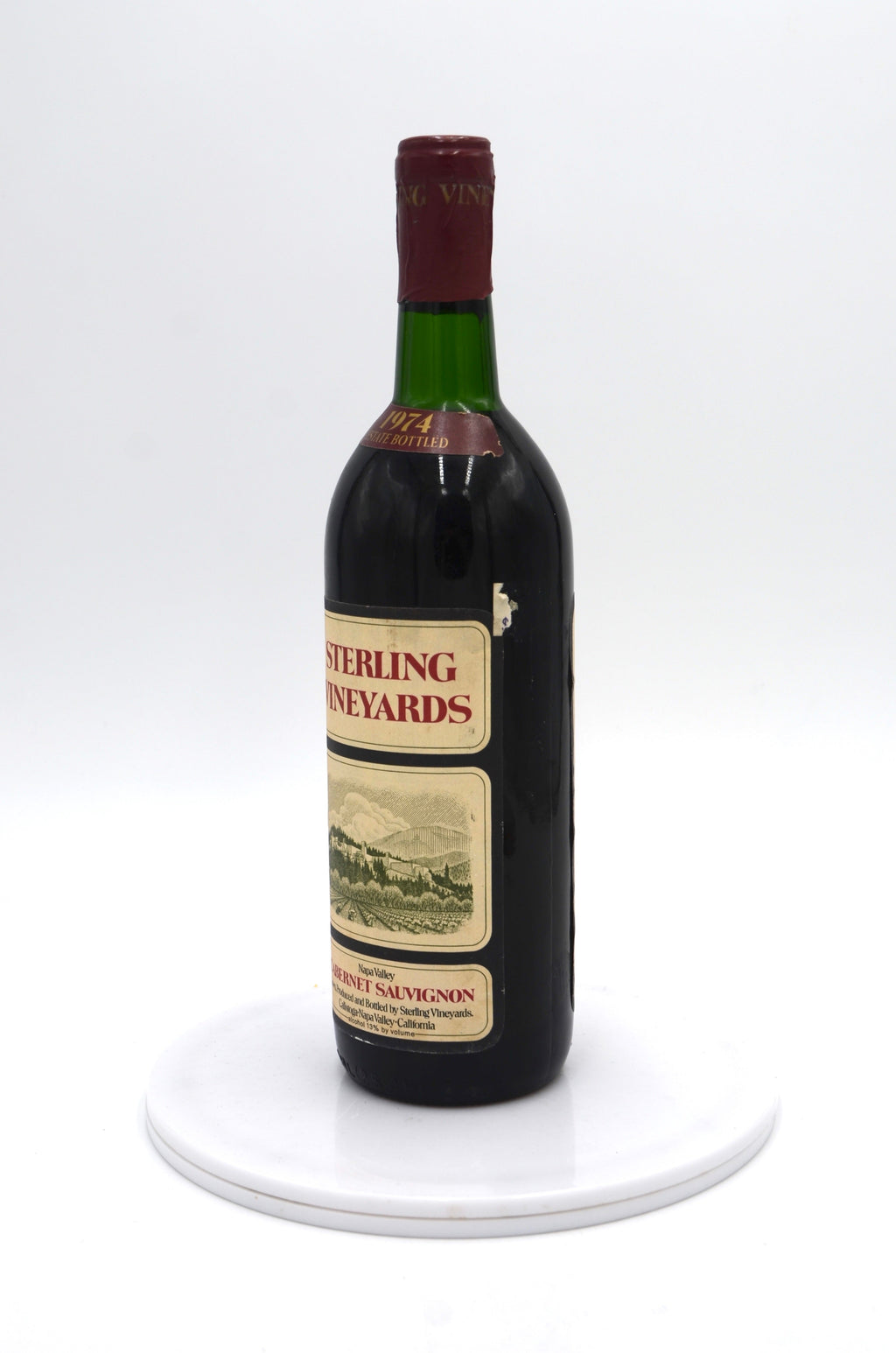 1974 Sterling Vineyards Estate Cabernet Sauvignon, Napa Valley