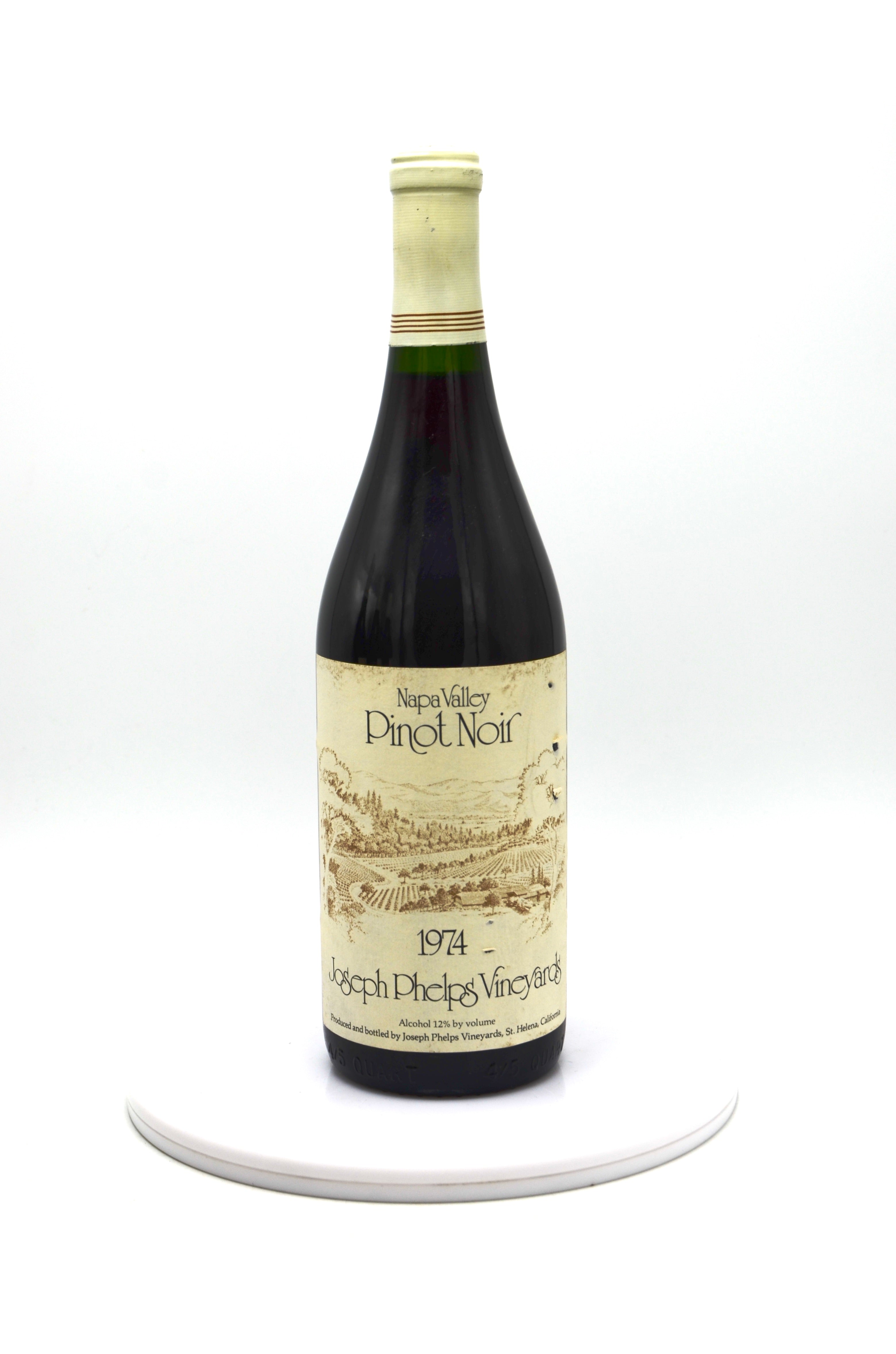 1974 Joseph Phelps Vineyards Pinot Noir, Napa Valley