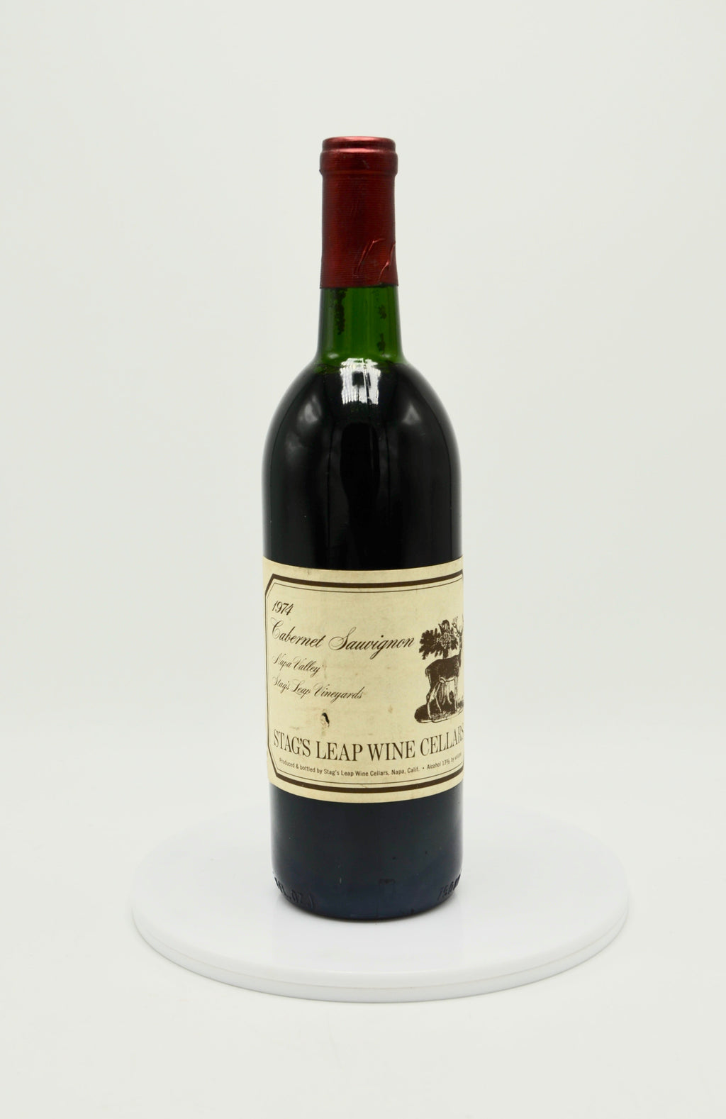1974 Stag's Leap Wine Cellars Cabernet Sauvignon, SLV, Napa Valley
