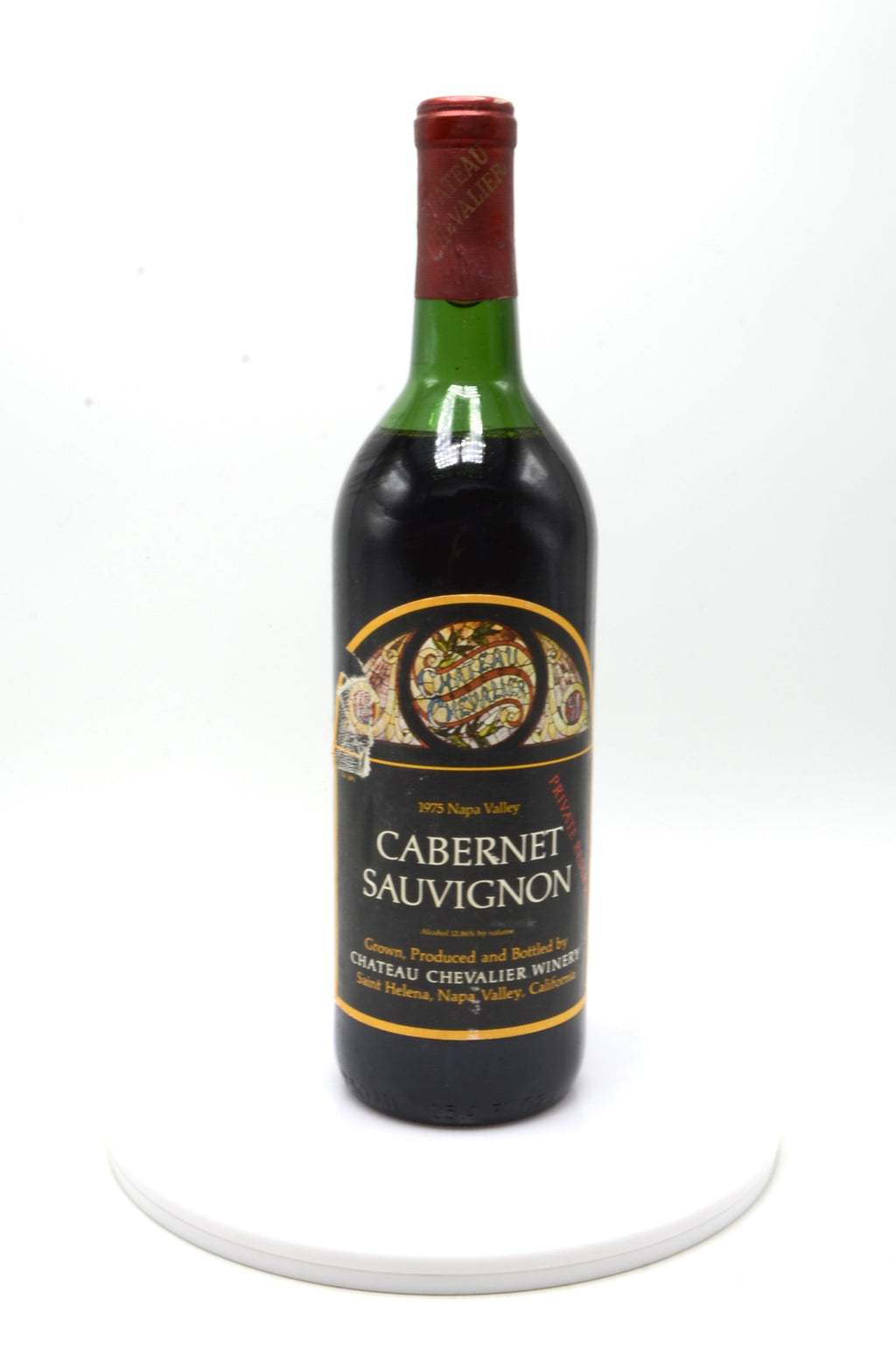 1975 Chateau Chevalier Private Reserve Cabernet Sauvignon, Saint Helena, Napa Valley