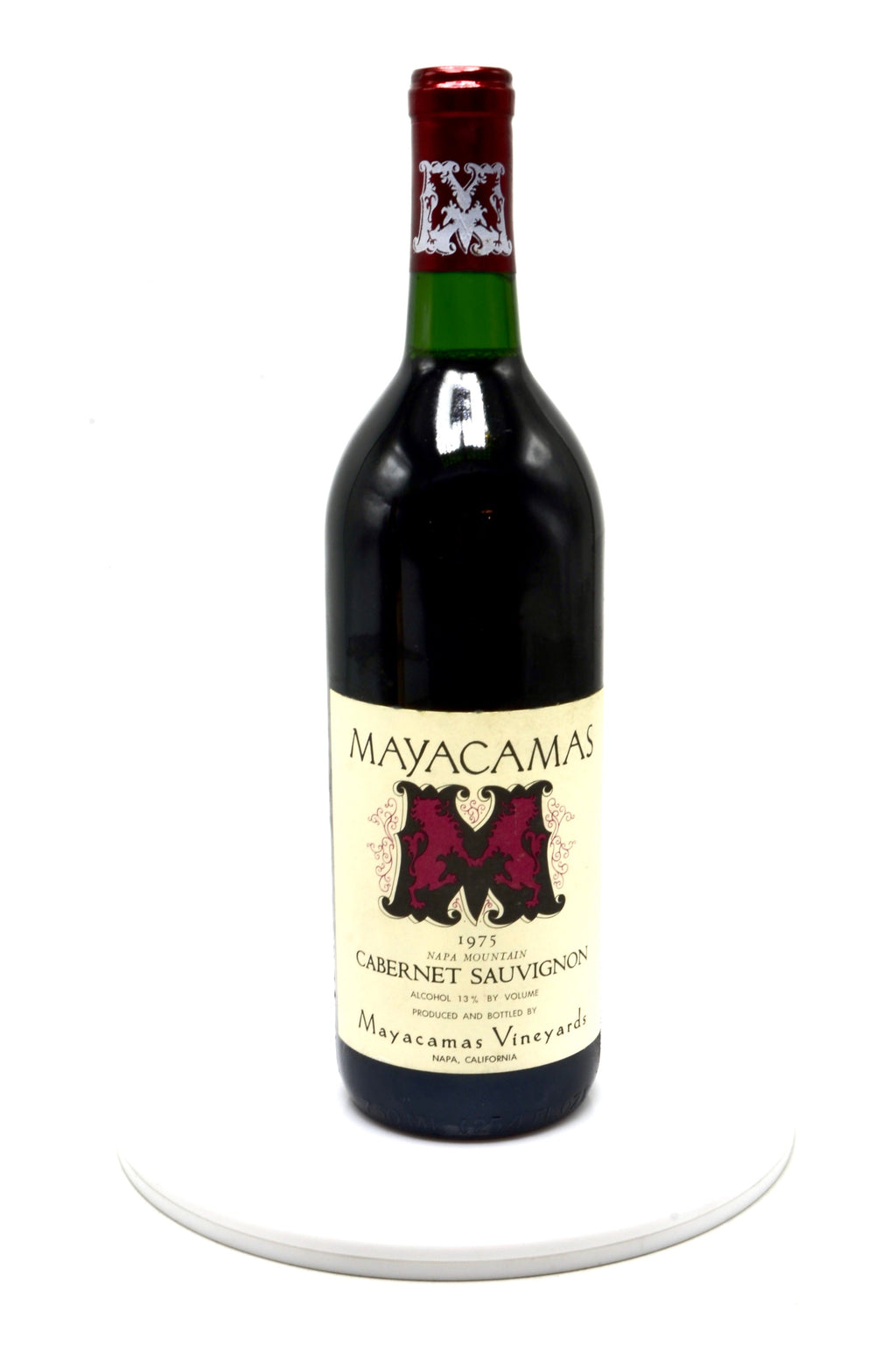 1975 Mayacamas Cabernet Sauvignon, Napa Mountain