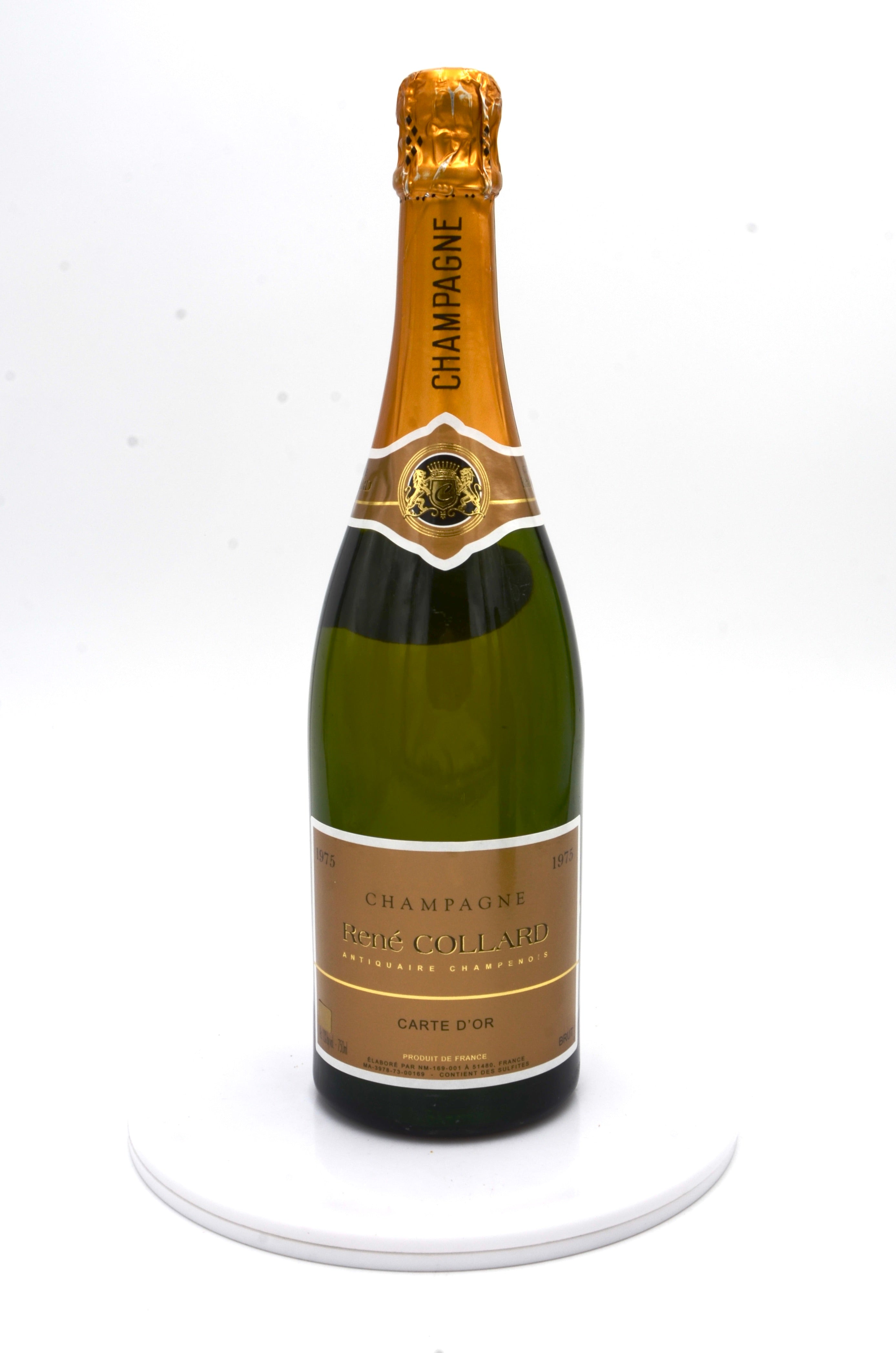 1975 Rene Collard Carte Or Vintage Brut Champagne