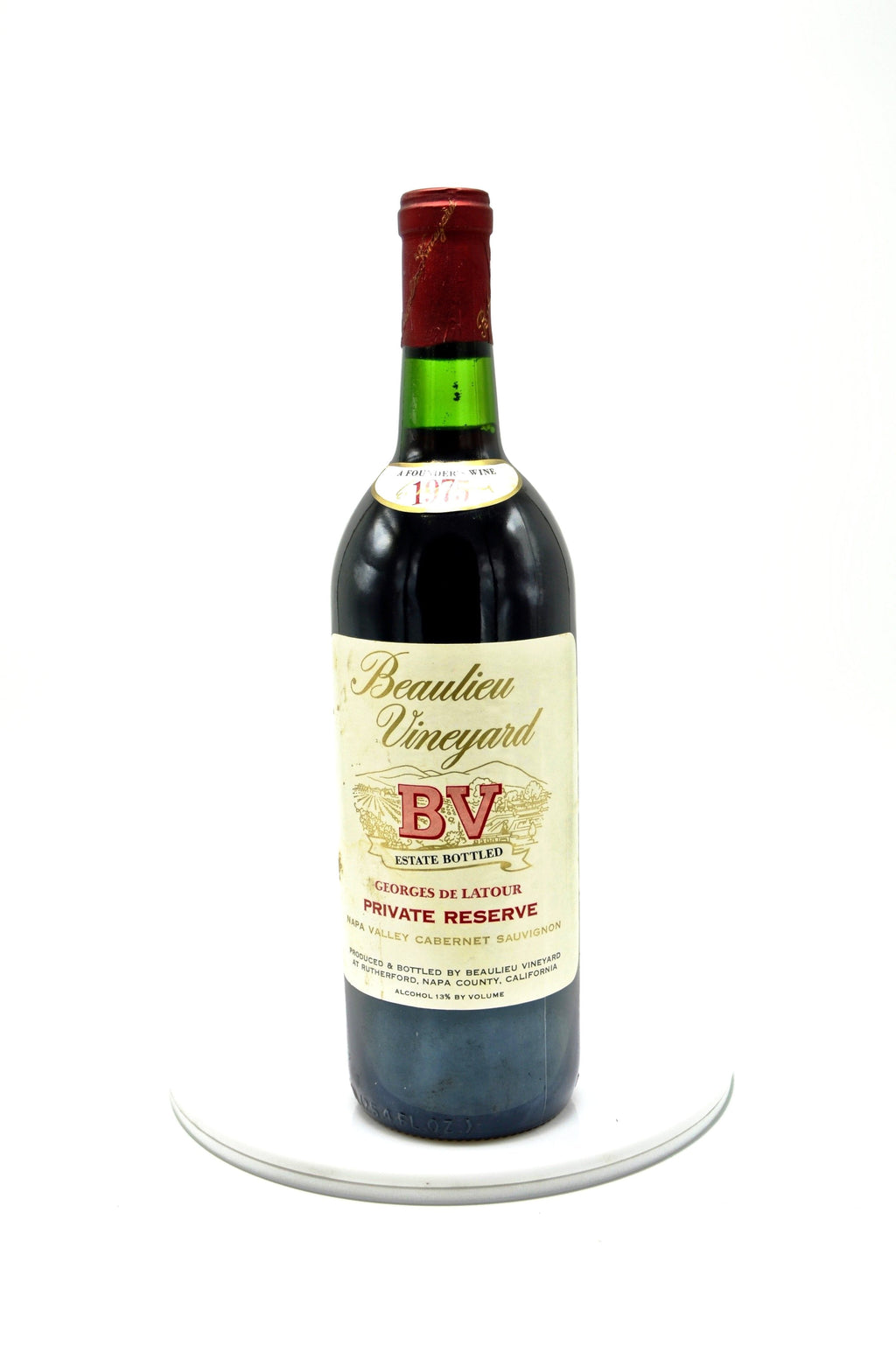 1975 Beaulieu Vineyard Georges de Latour Private Reserve Cabernet Sauvignon, Napa Valley