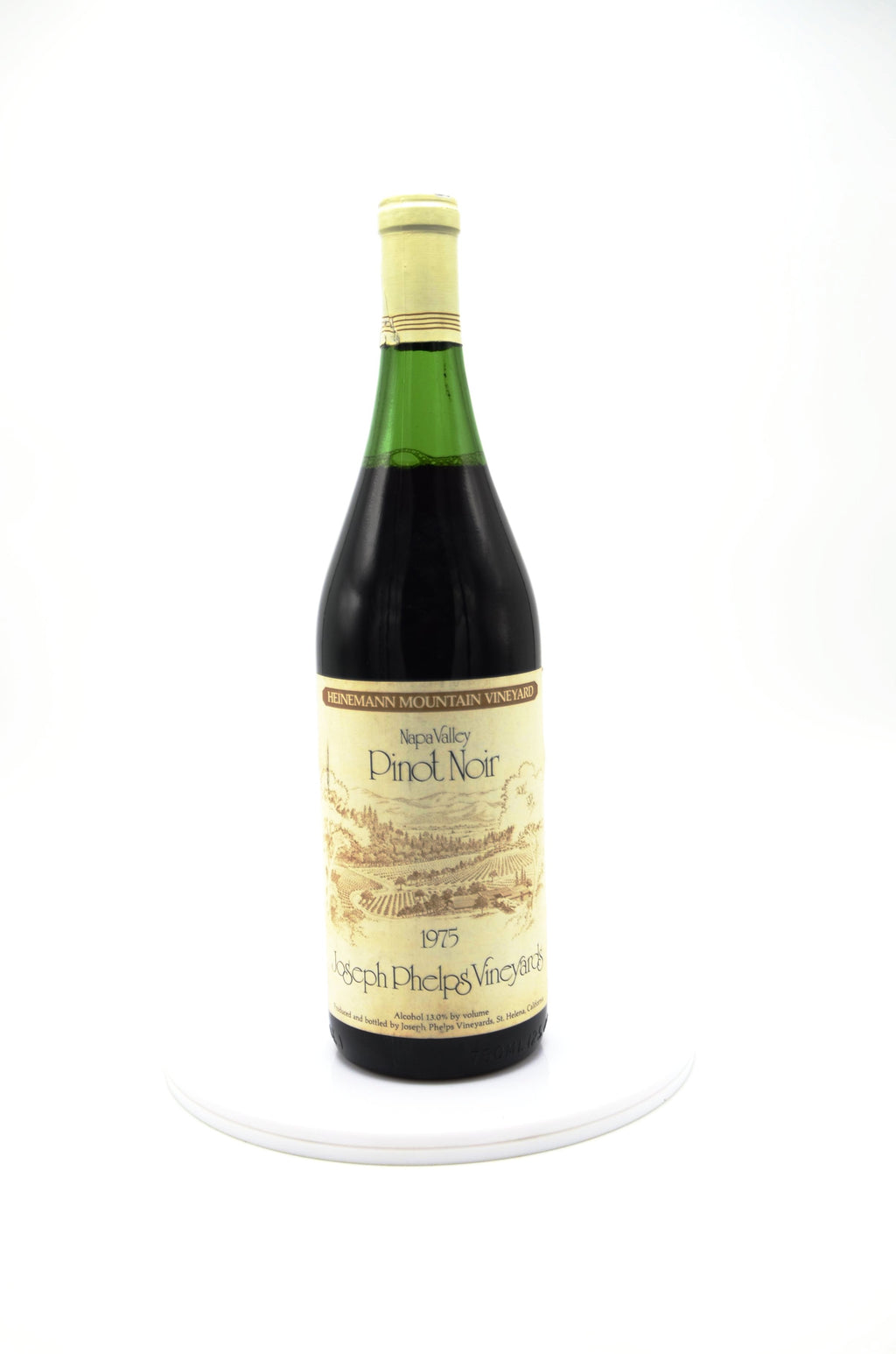 1975 Joseph Phelps Pinot Noir, Heinemann Mountain Vineyard, Napa Valley