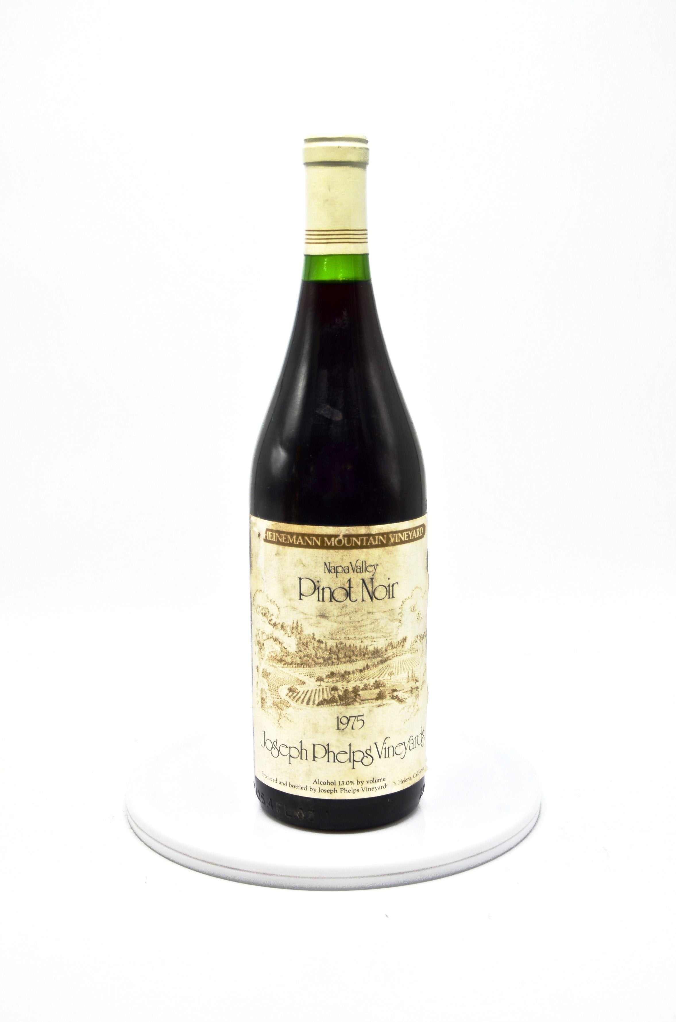 1975 Joseph Phelps Pinot Noir, Heinemann Mountain Vineyard, Napa Valley