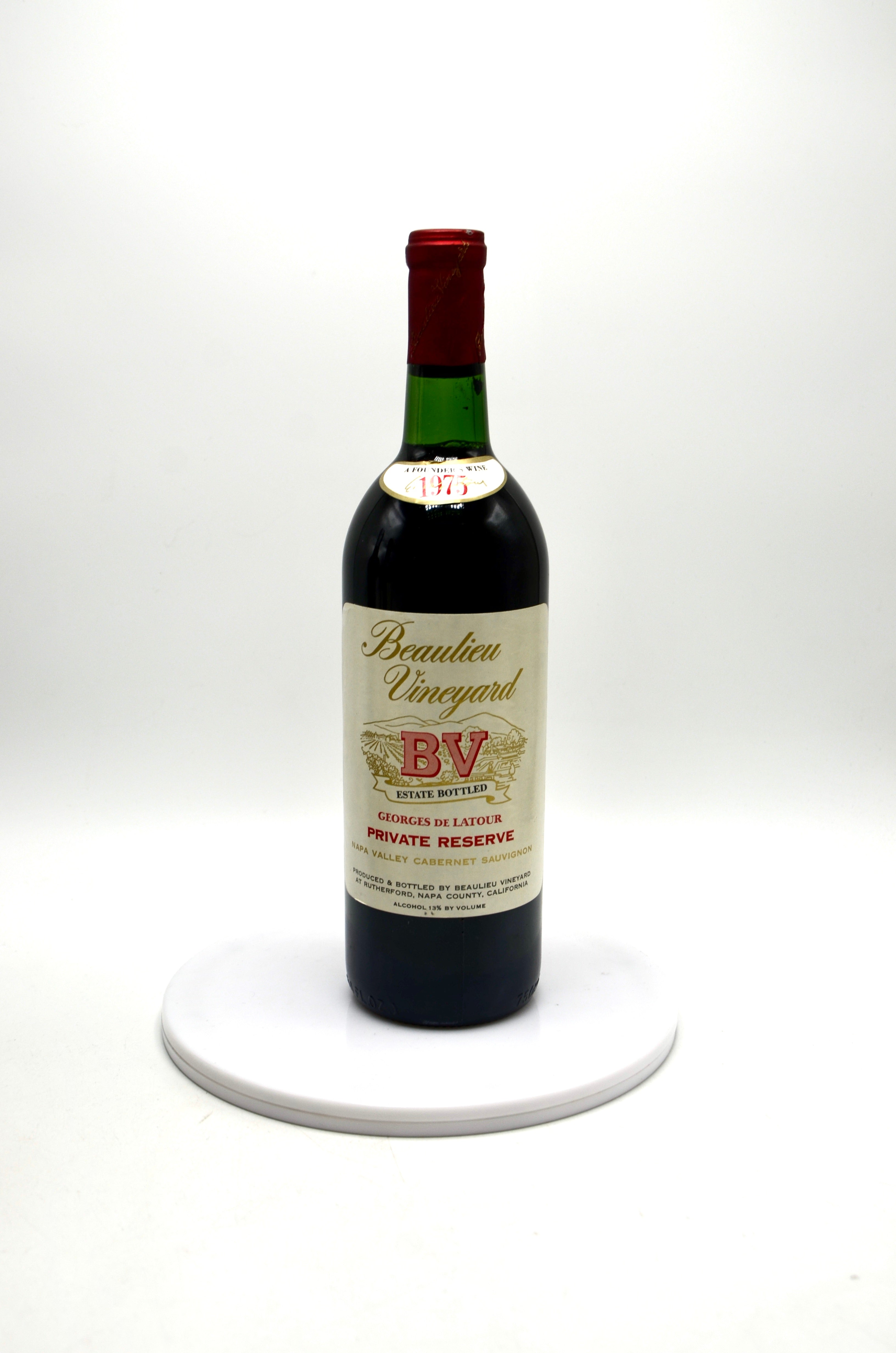 1975 Beaulieu Vineyard Georges de Latour Private Reserve Cabernet Sauvignon, Napa Valley