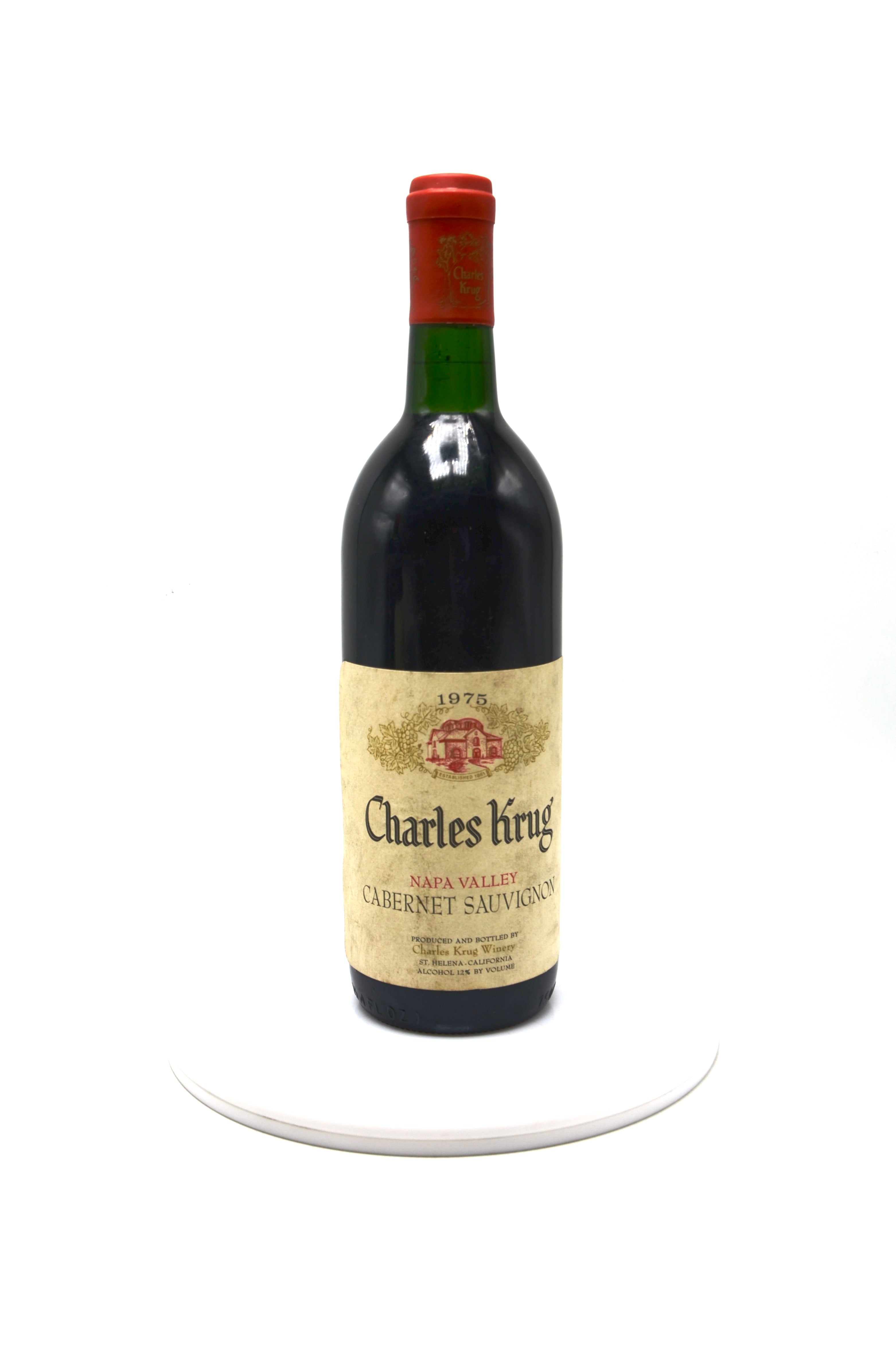 1975 Charles Krug Cabernet Sauvignon, Napa Valley