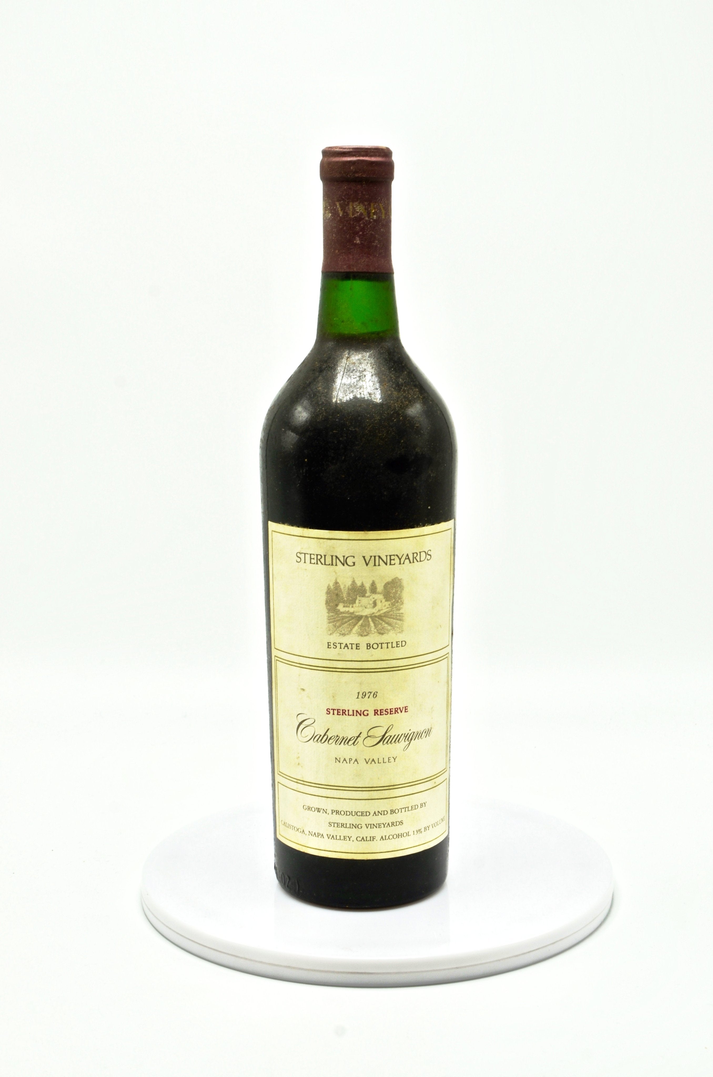 1976 Sterling Vineyards Reserve Cabernet Sauvignon, Napa Valley