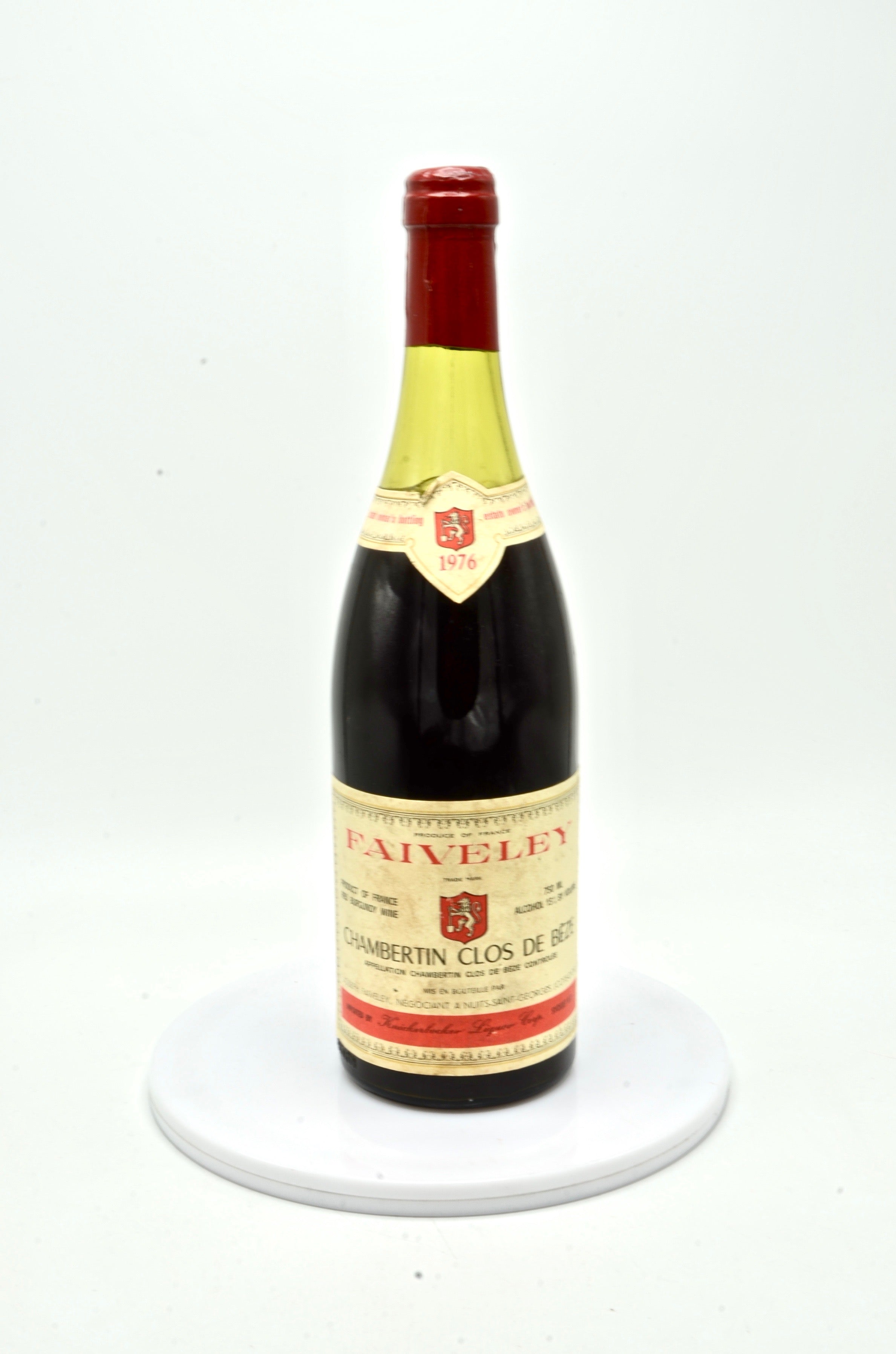 1976 Domaine Faiveley Chambertin, Clos de Beze, Grand Cru