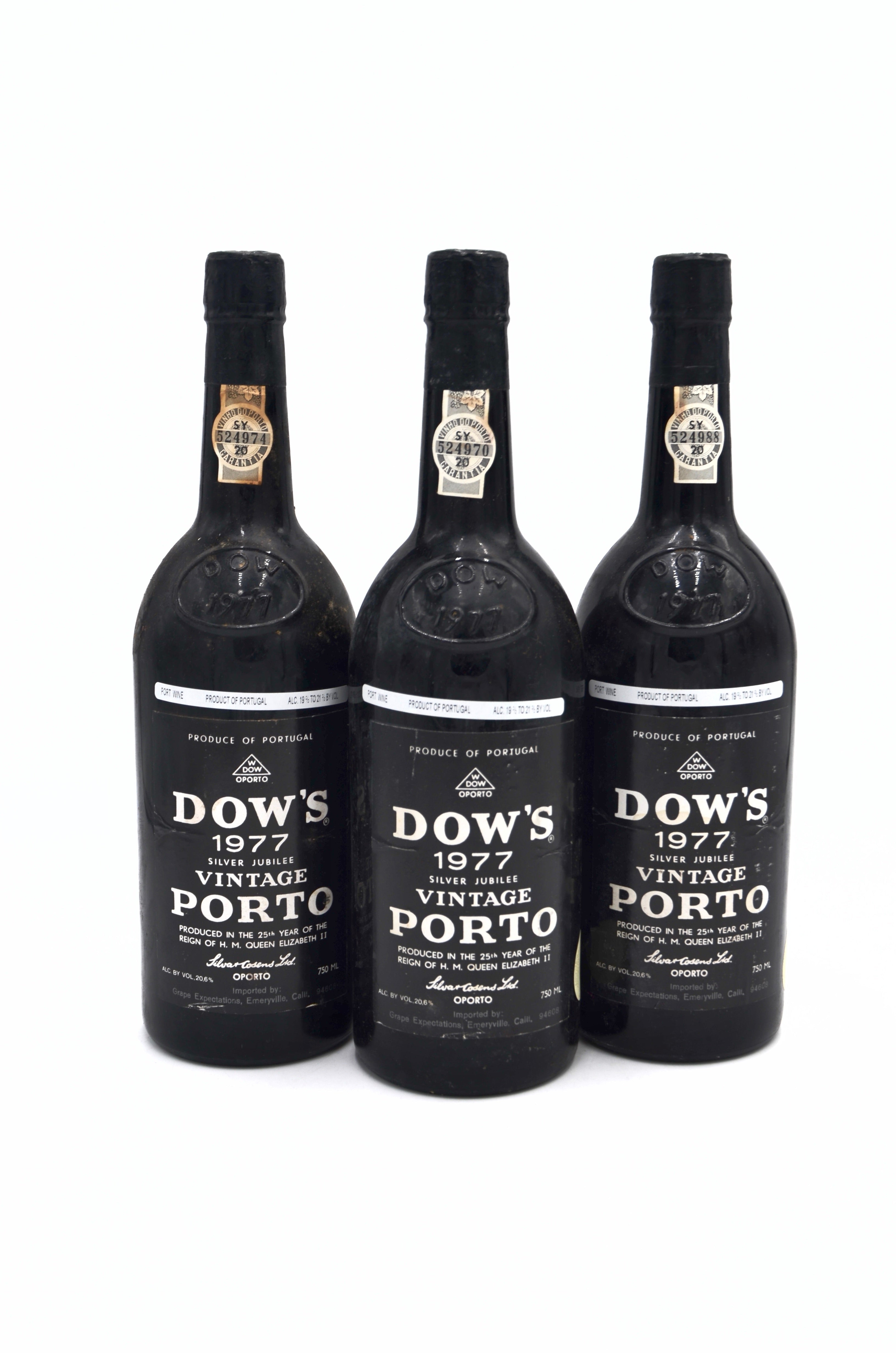 1977 Dow's Silver Jubilee Vintage Port