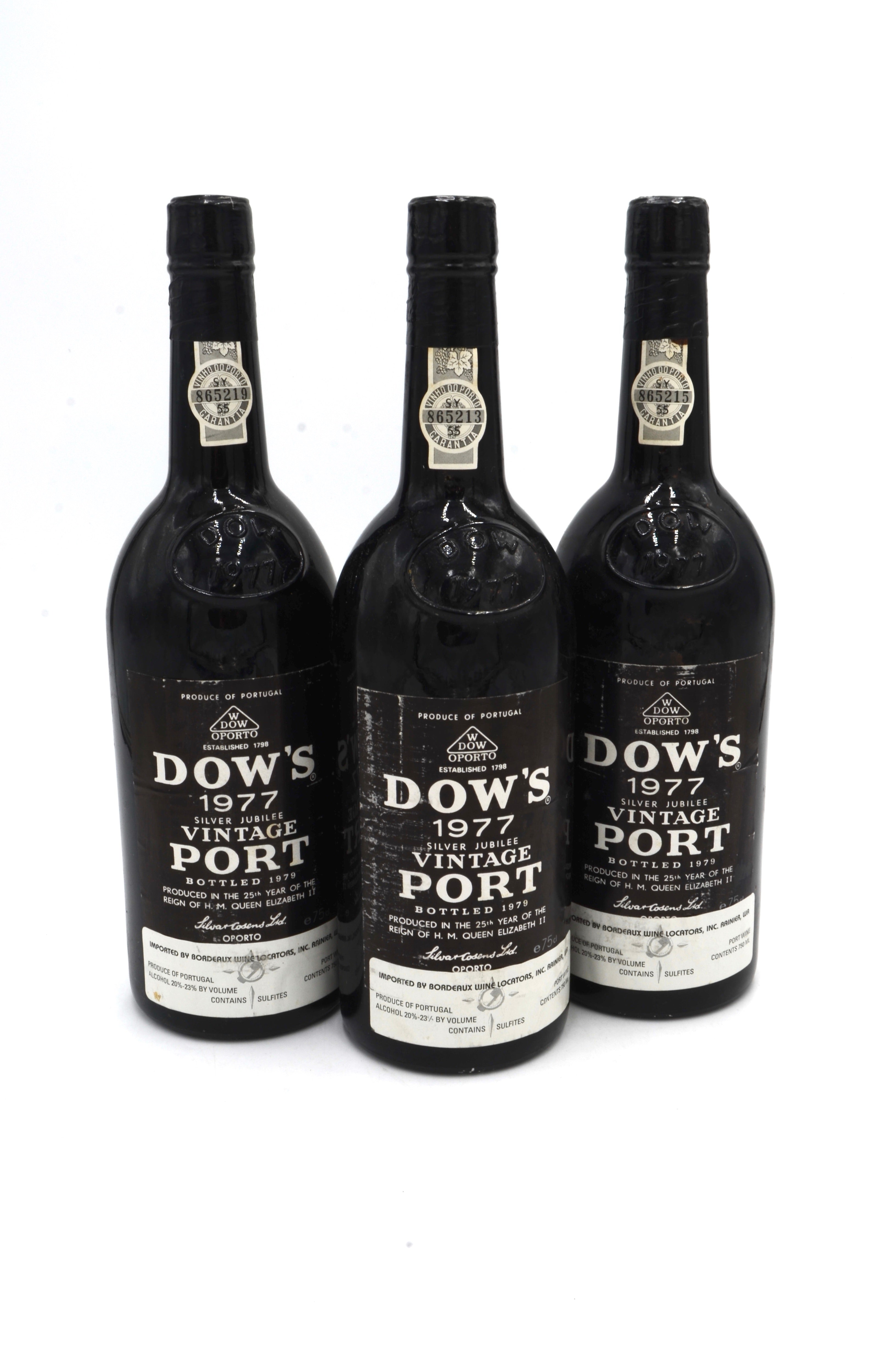 1977 Dow's Silver Jubilee Vintage Port
