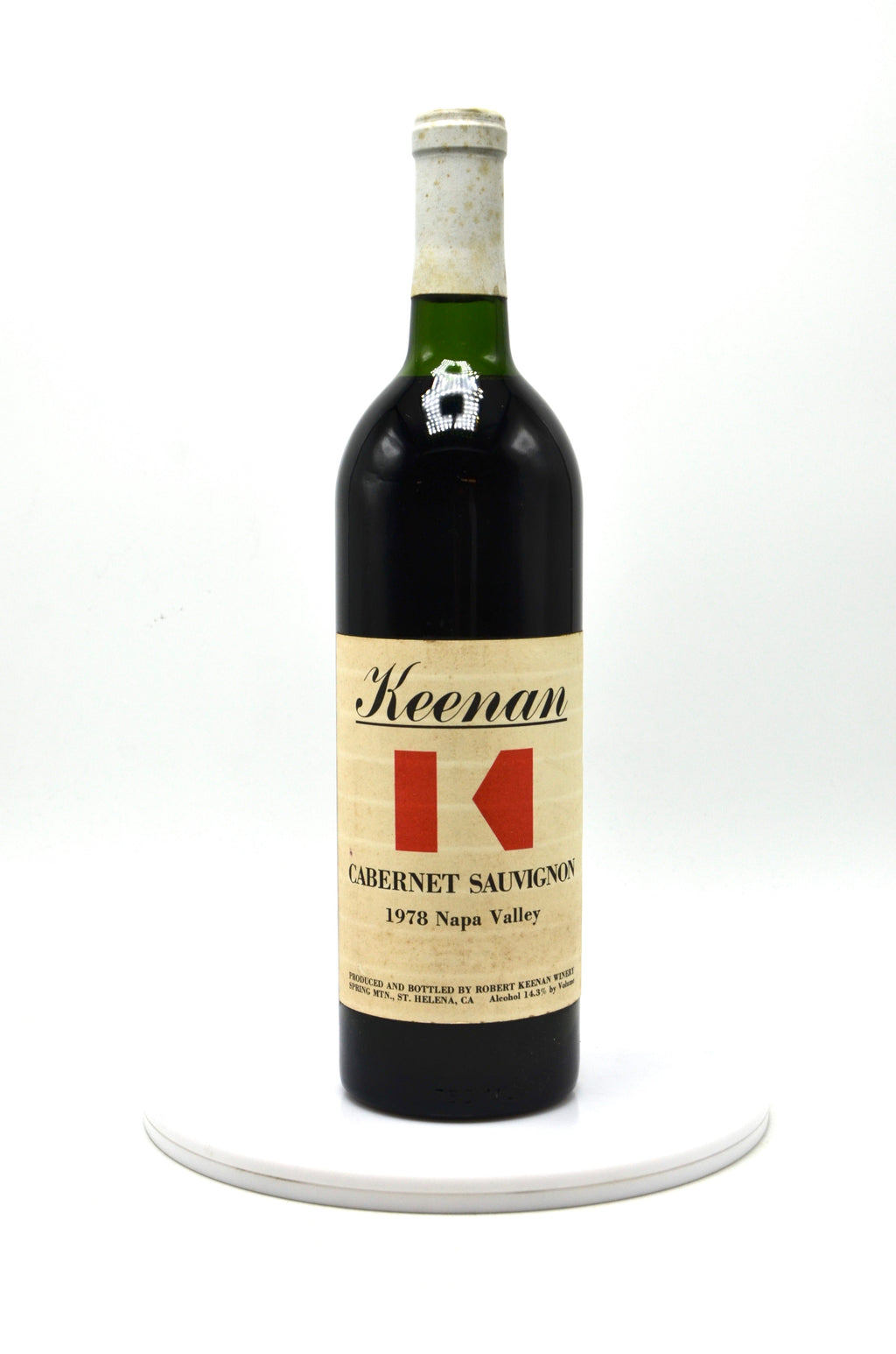 1977 Robert Keenan Cabernet Sauvignon, Napa Valley