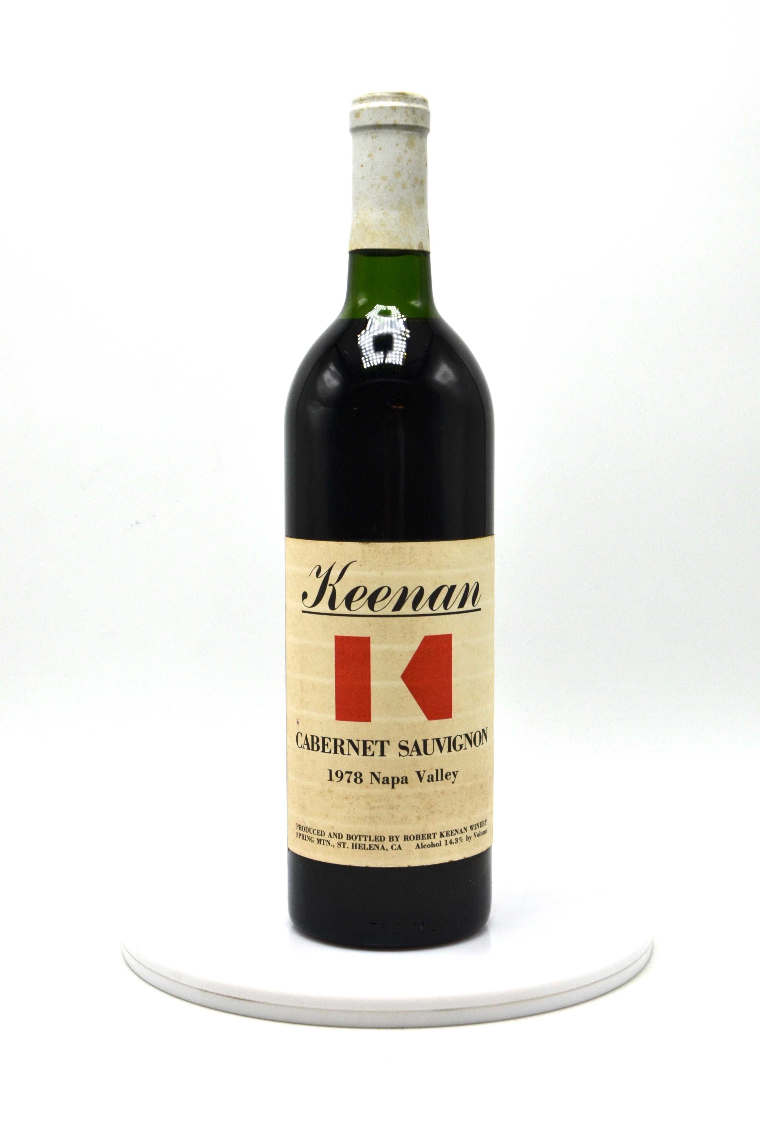 1977 Robert Keenan Cabernet Sauvignon, Napa Valley