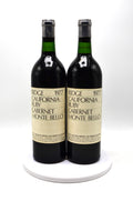 1977 Ridge Vineyards California Ruby Cabernet Sauvignon, Monte Bello, Santa Cruz Mountains