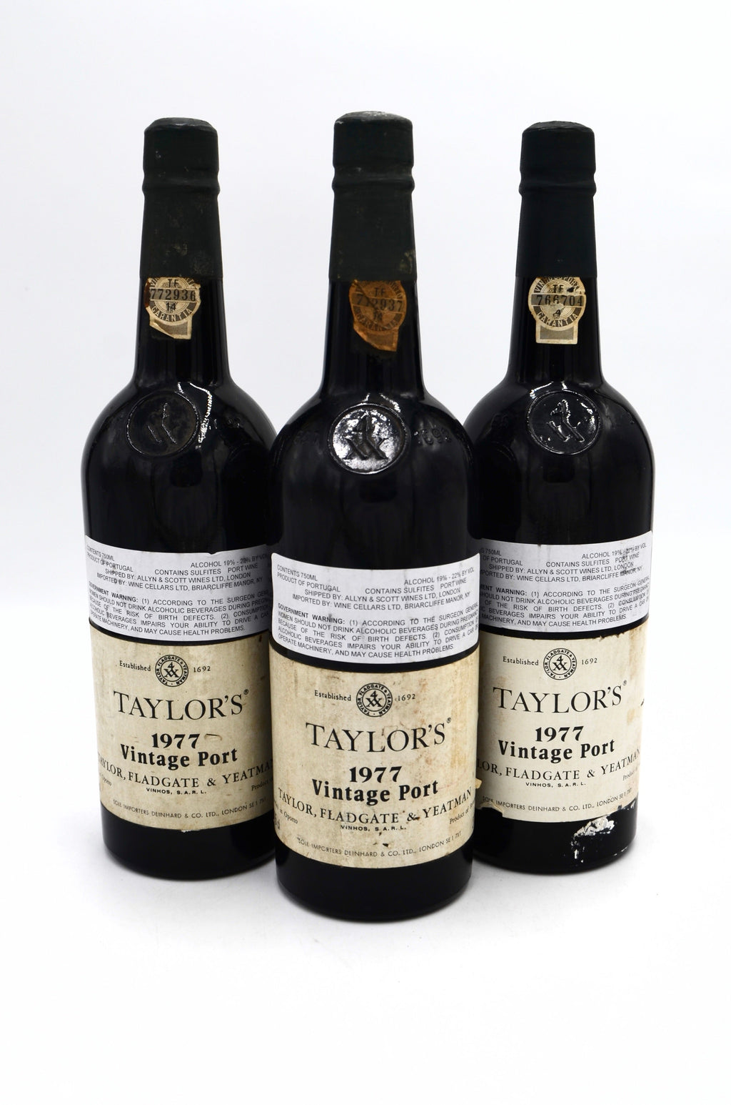 1977 Taylor Fladgate Vintage Port
