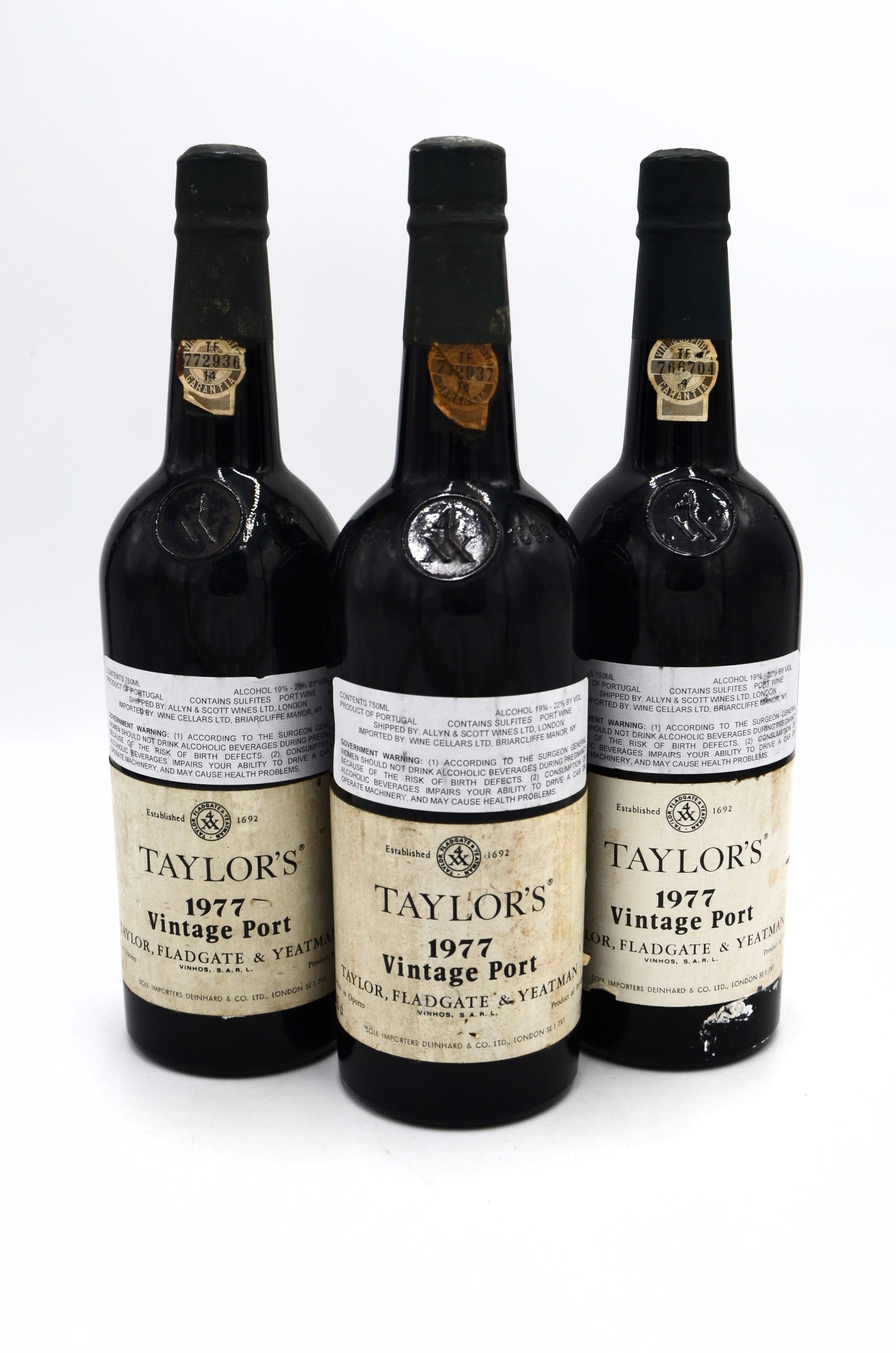 1977 Taylor Fladgate Vintage Port