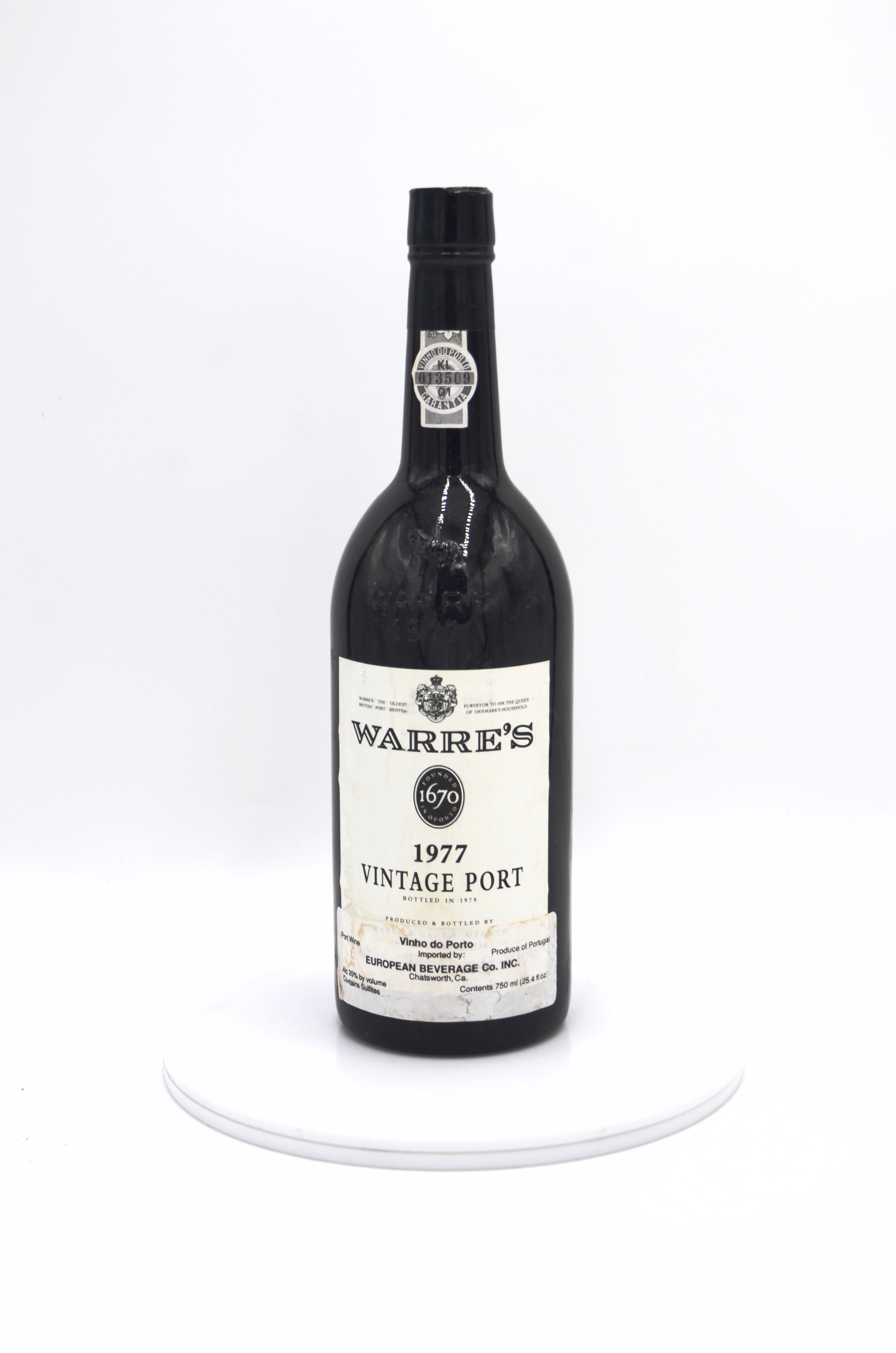 1977 Warre's Vintage Port