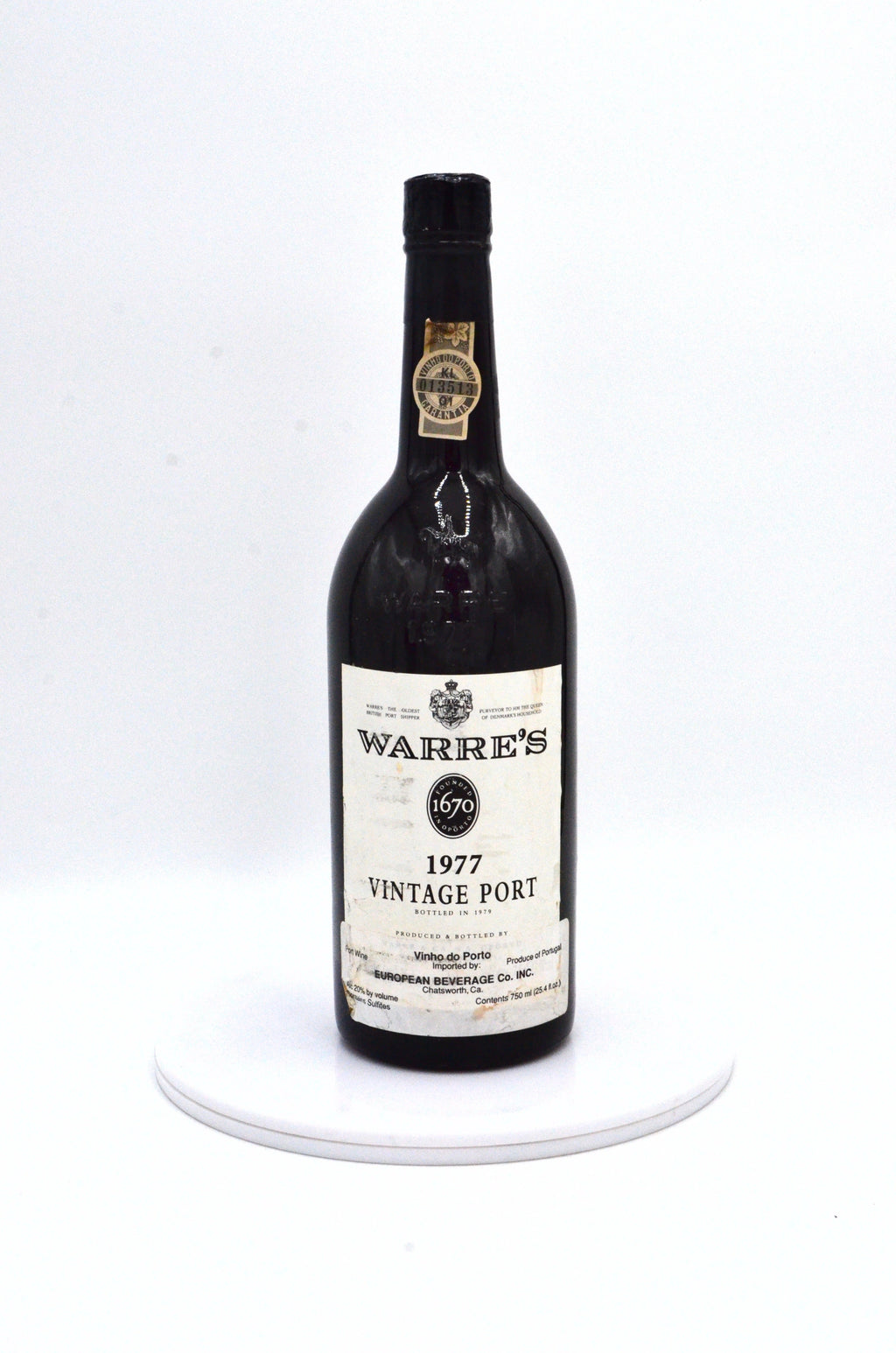 1977 Warre's Vintage Port