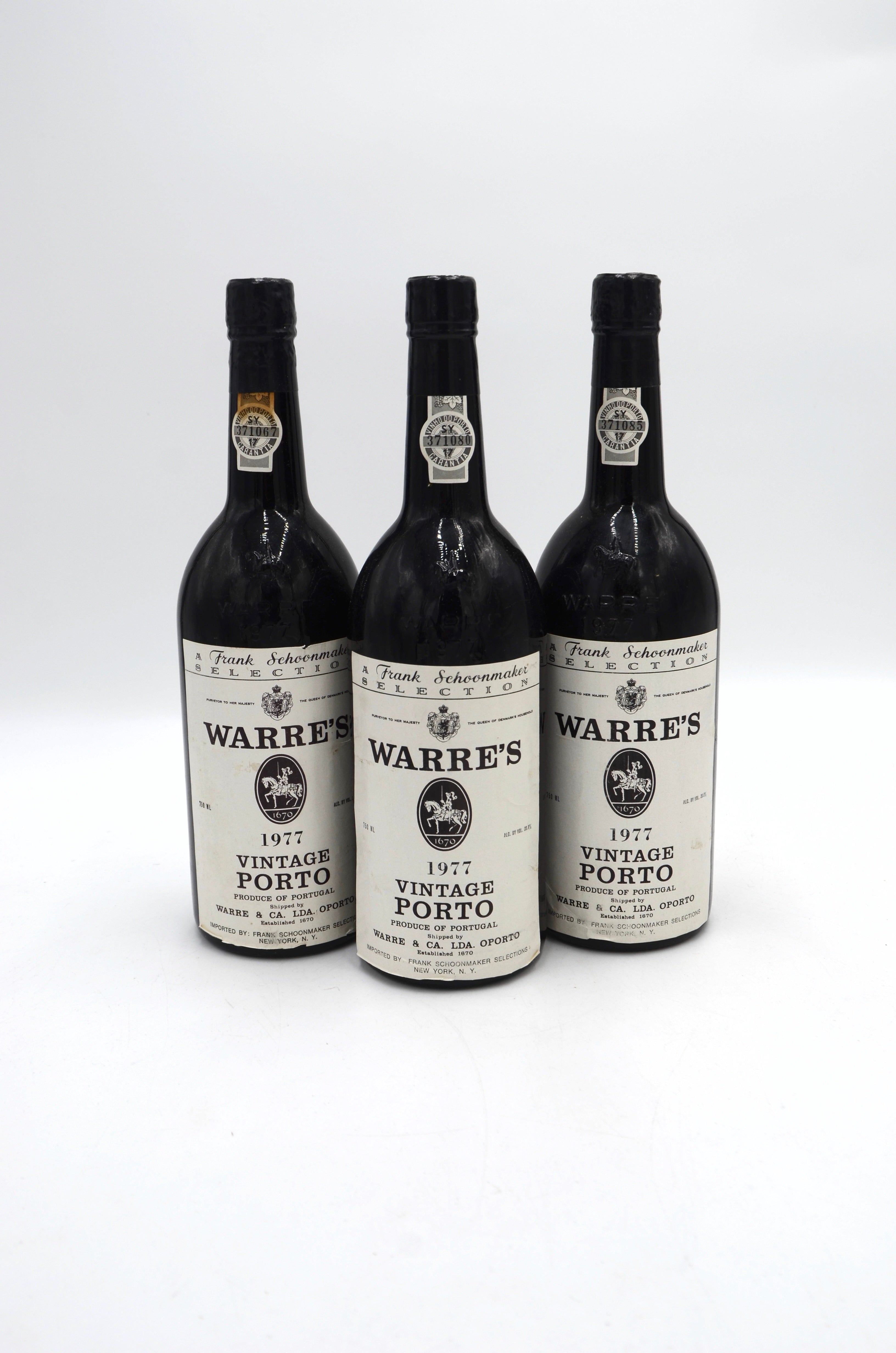 1977 Warre's Vintage Port
