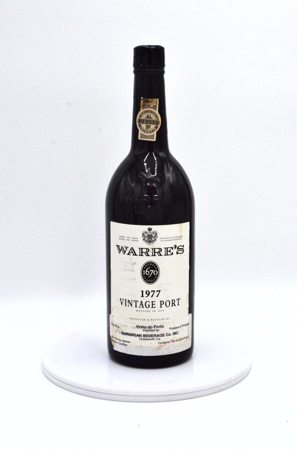 1977 Warre's Vintage Port