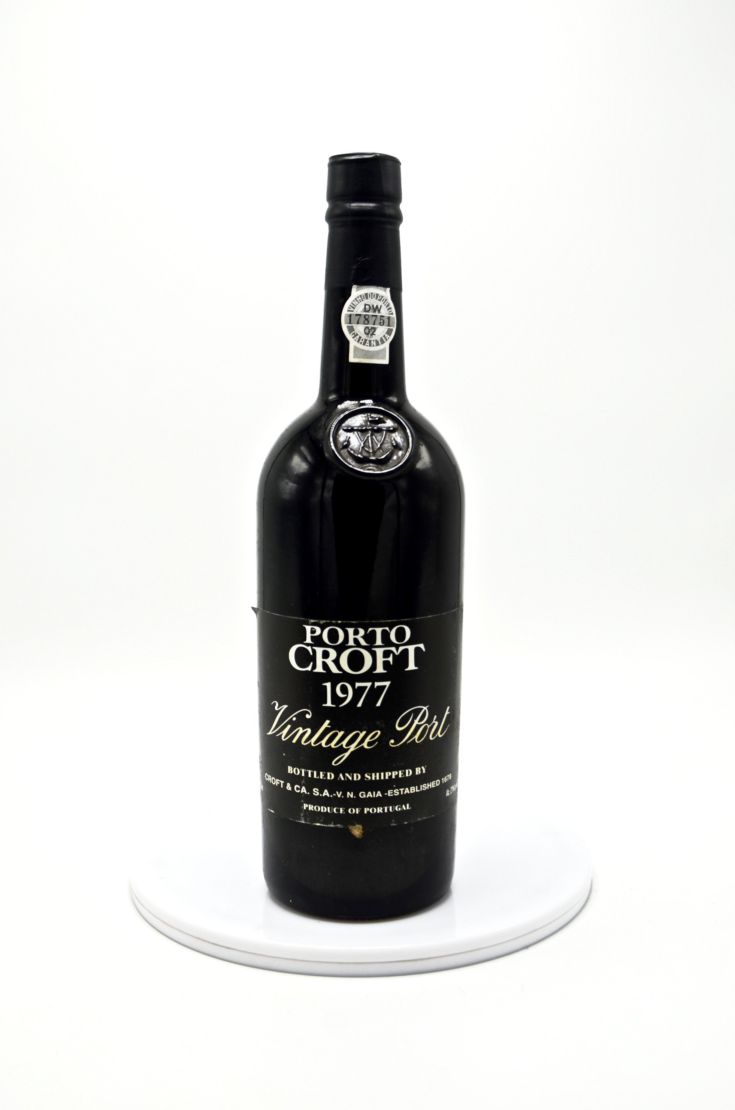 1977 Croft Vintage Port