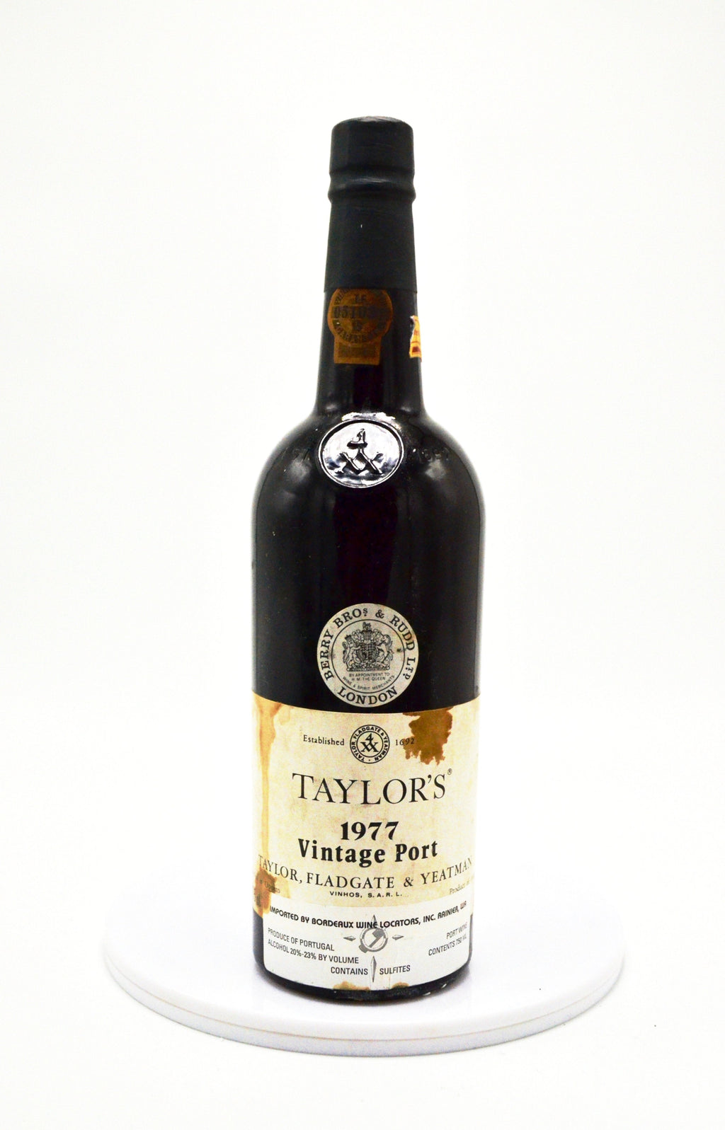 1977 Taylor Fladgate Vintage Port