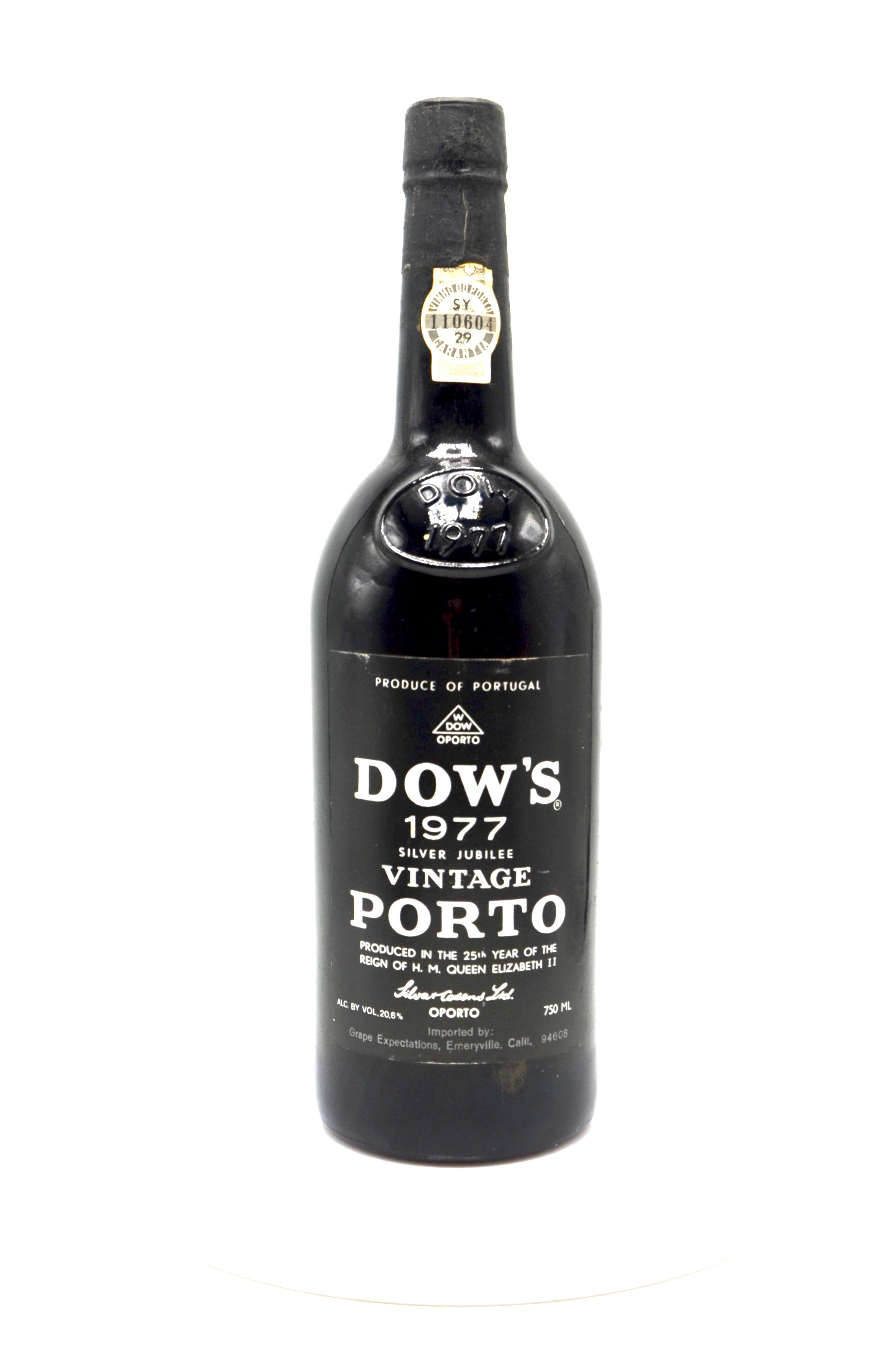 1977 Dow's Silver Jubilee Vintage Port