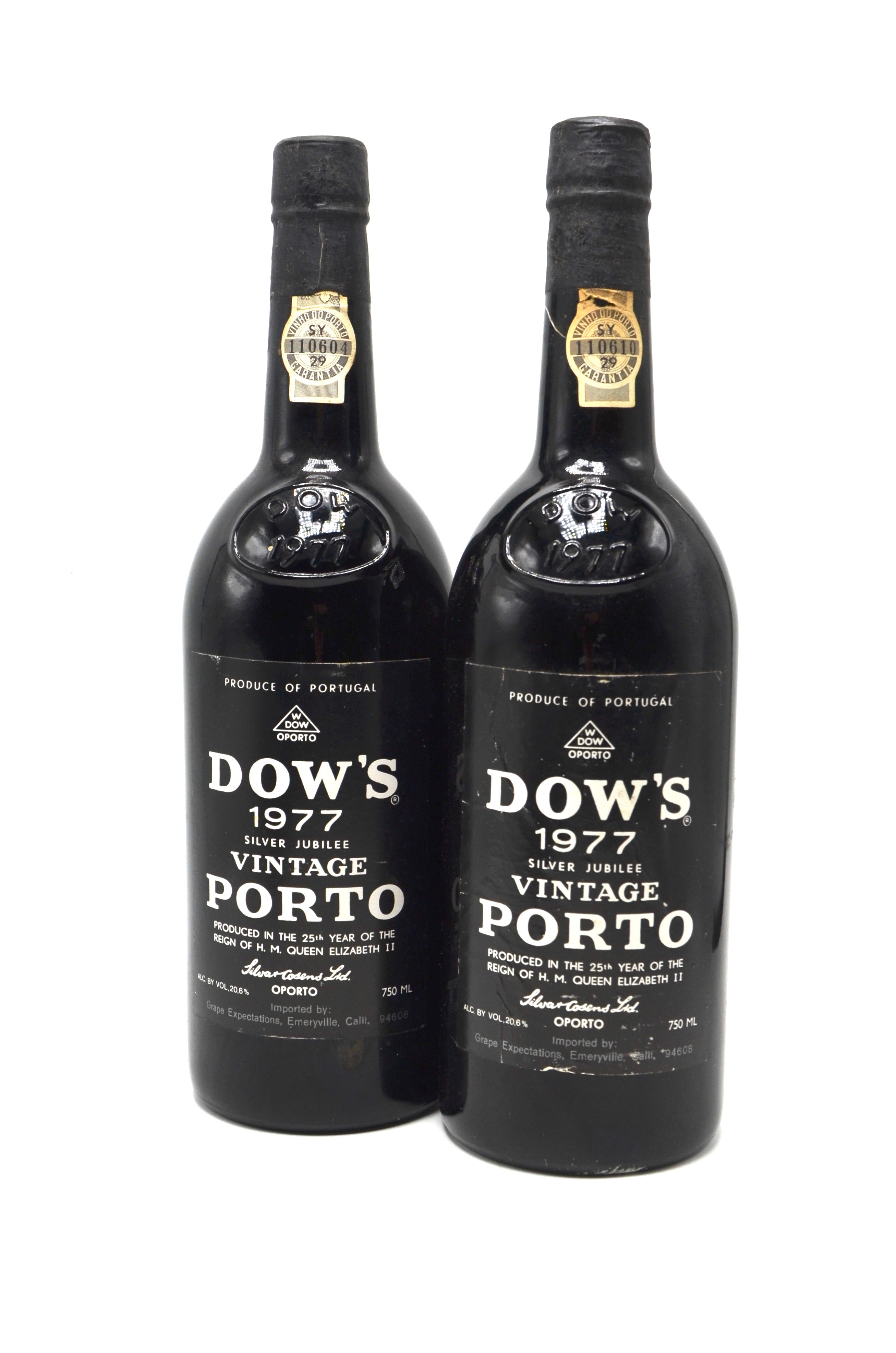 1977 Dow's Silver Jubilee Vintage Port