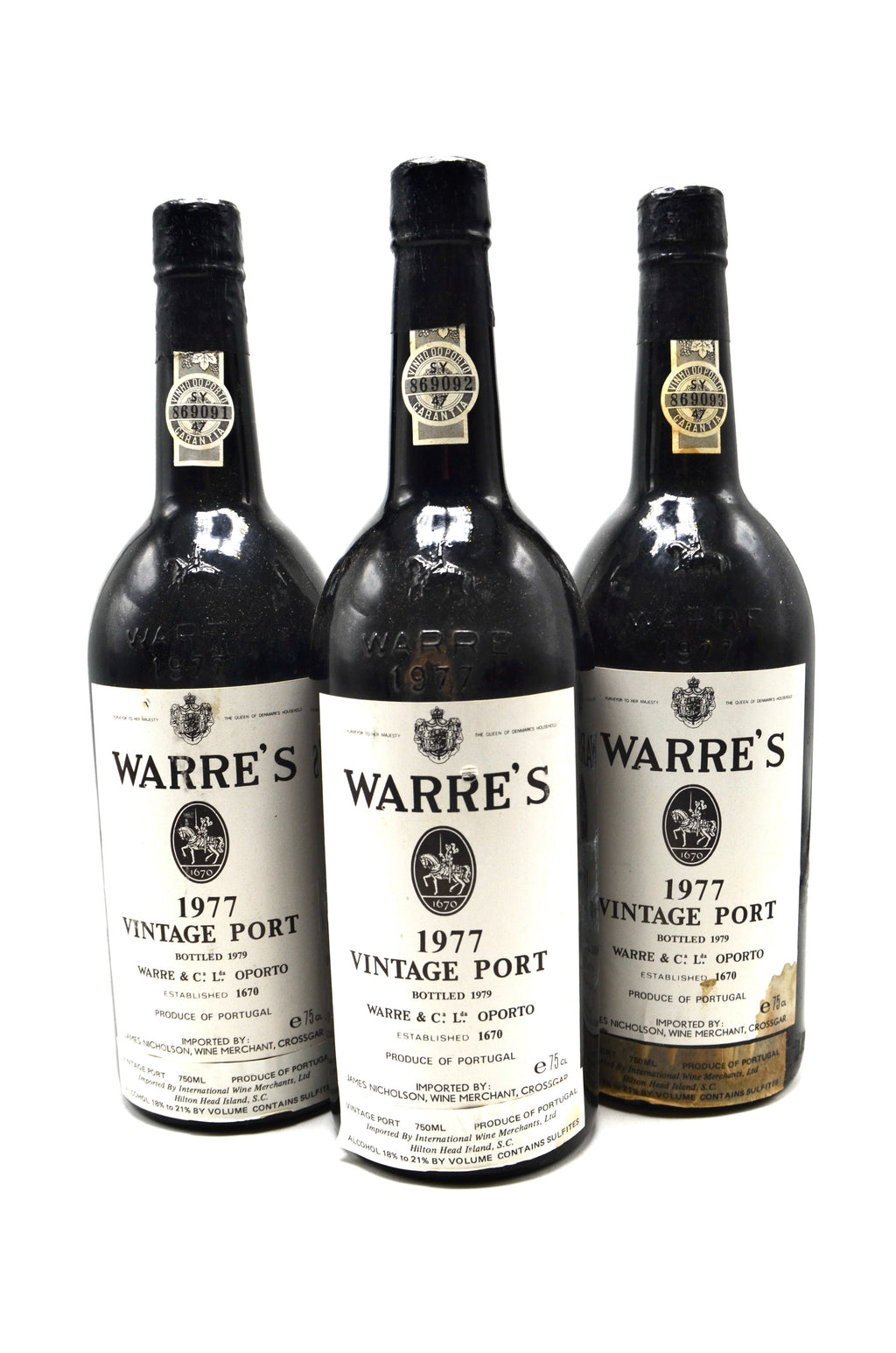 1977 Warre's Vintage Port