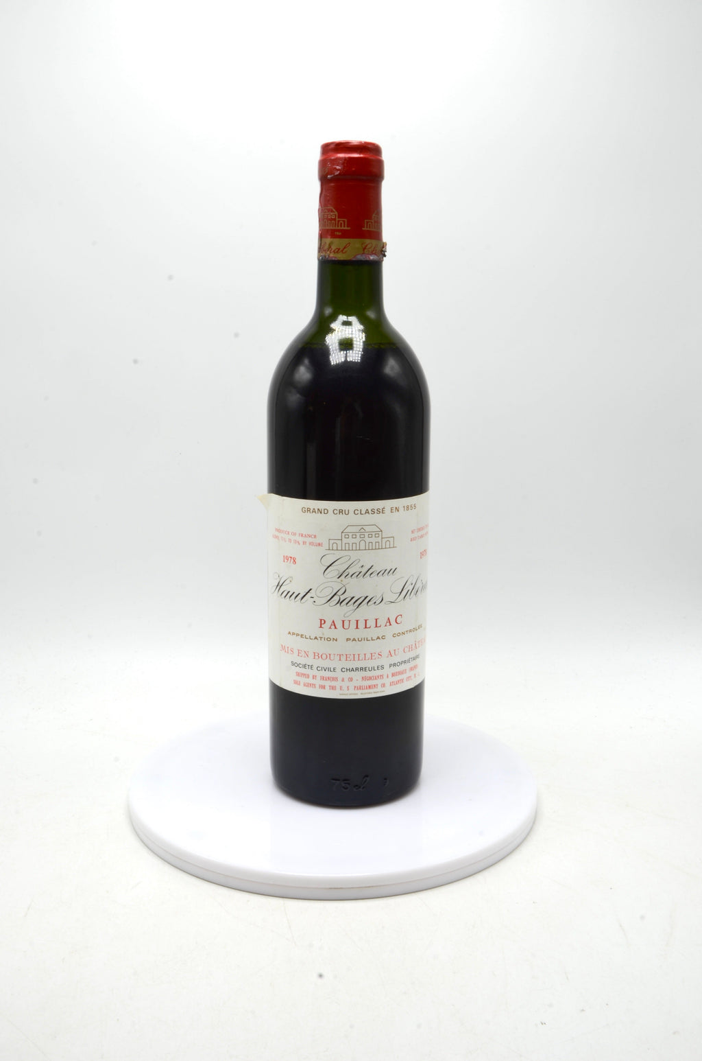 1978 Château Haut-Bages Liberal, Pauillac