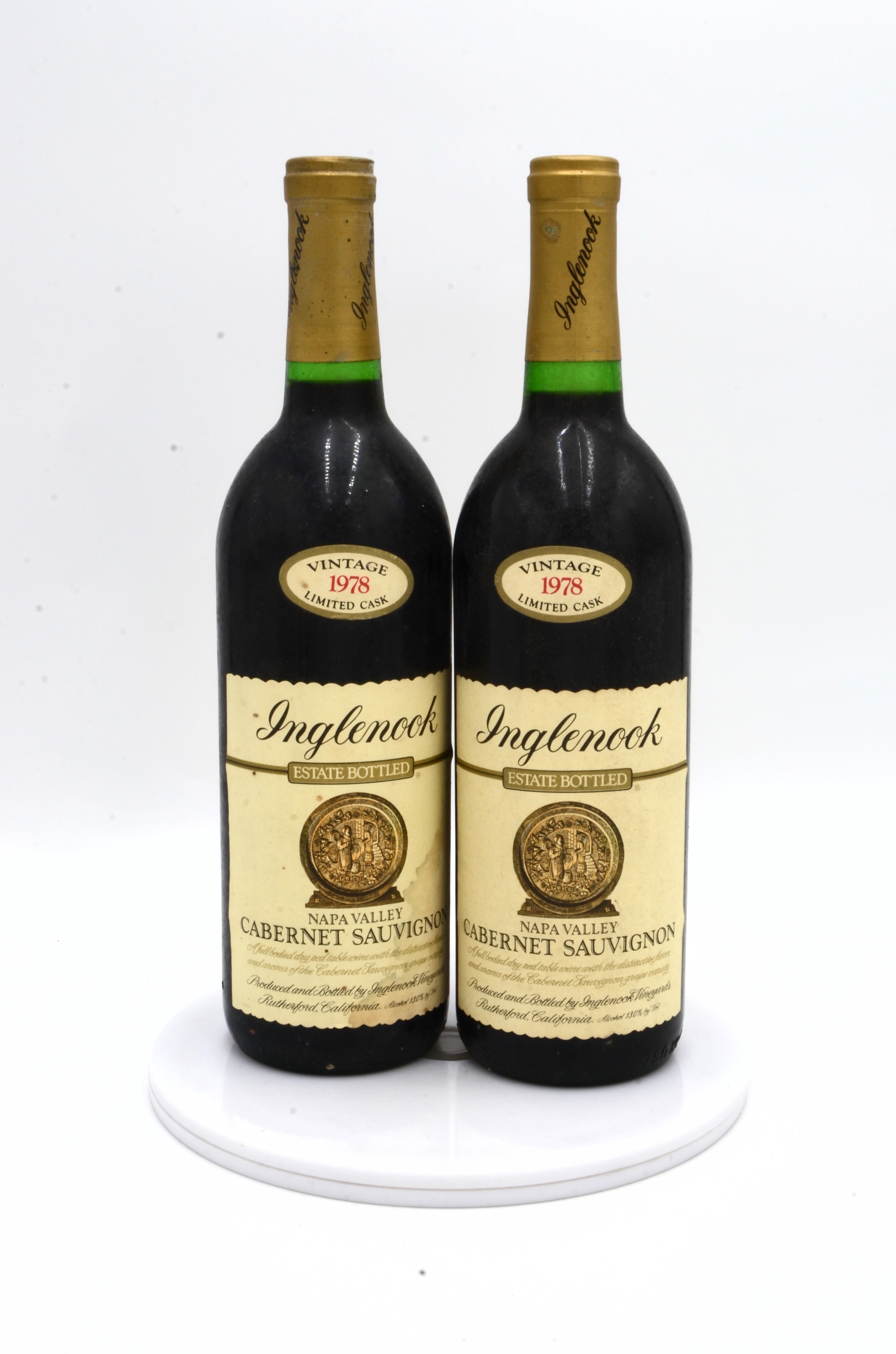 1978 Inglenook Cabernet Sauvignon, Limited Cask, Napa Valley