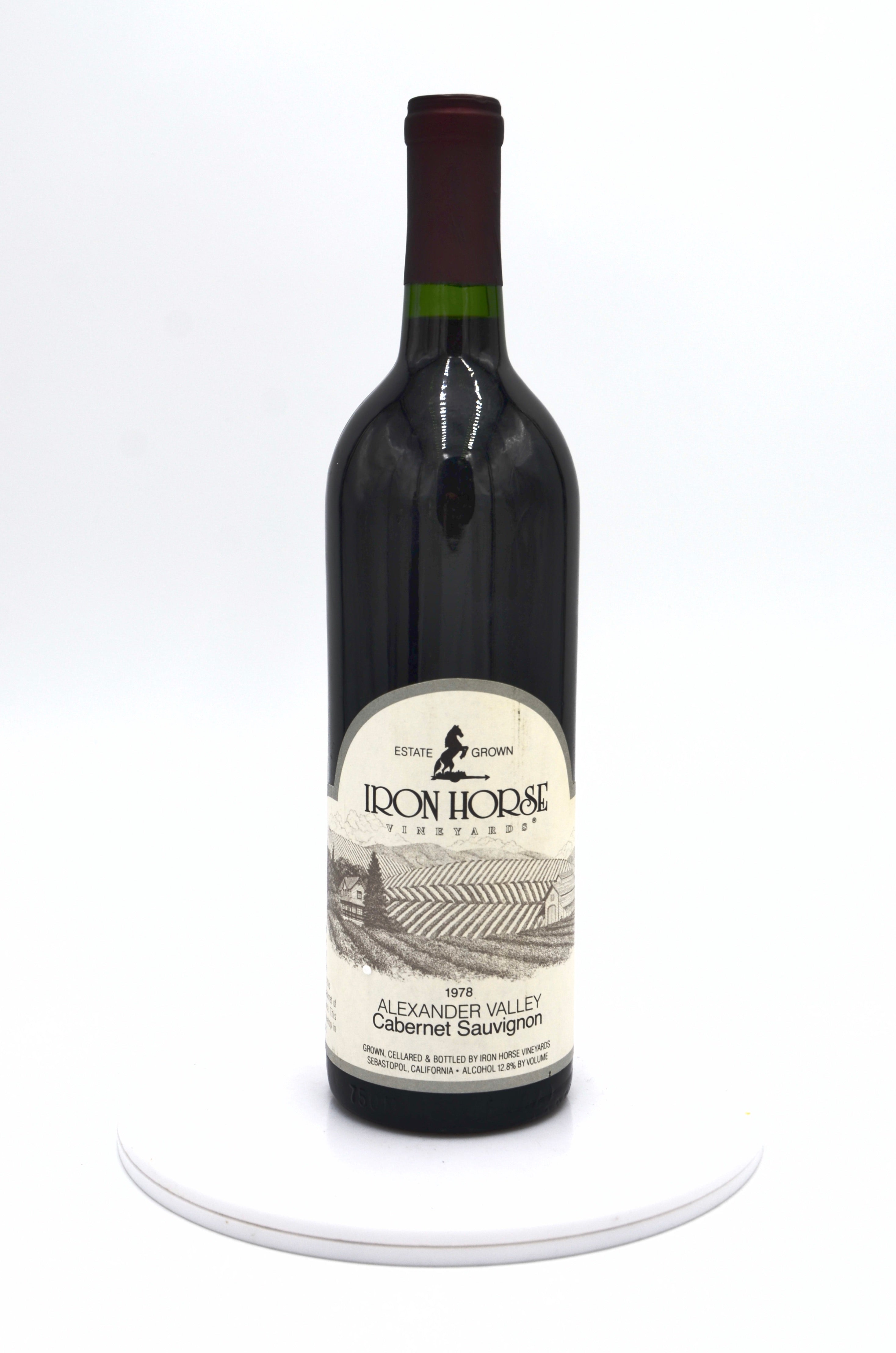 1978 Iron Horse Vineyards Cabernet Sauvignon, Alexander Valley