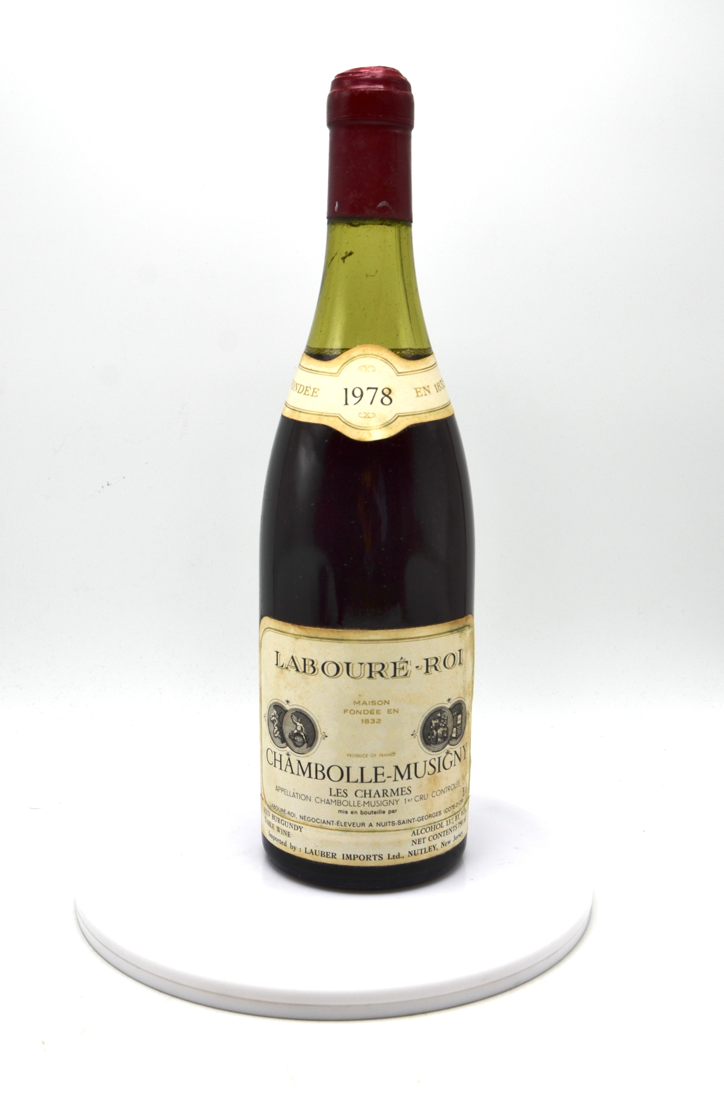 1978 Labouré-Roi Chambolle-Musigny, Les Charmes