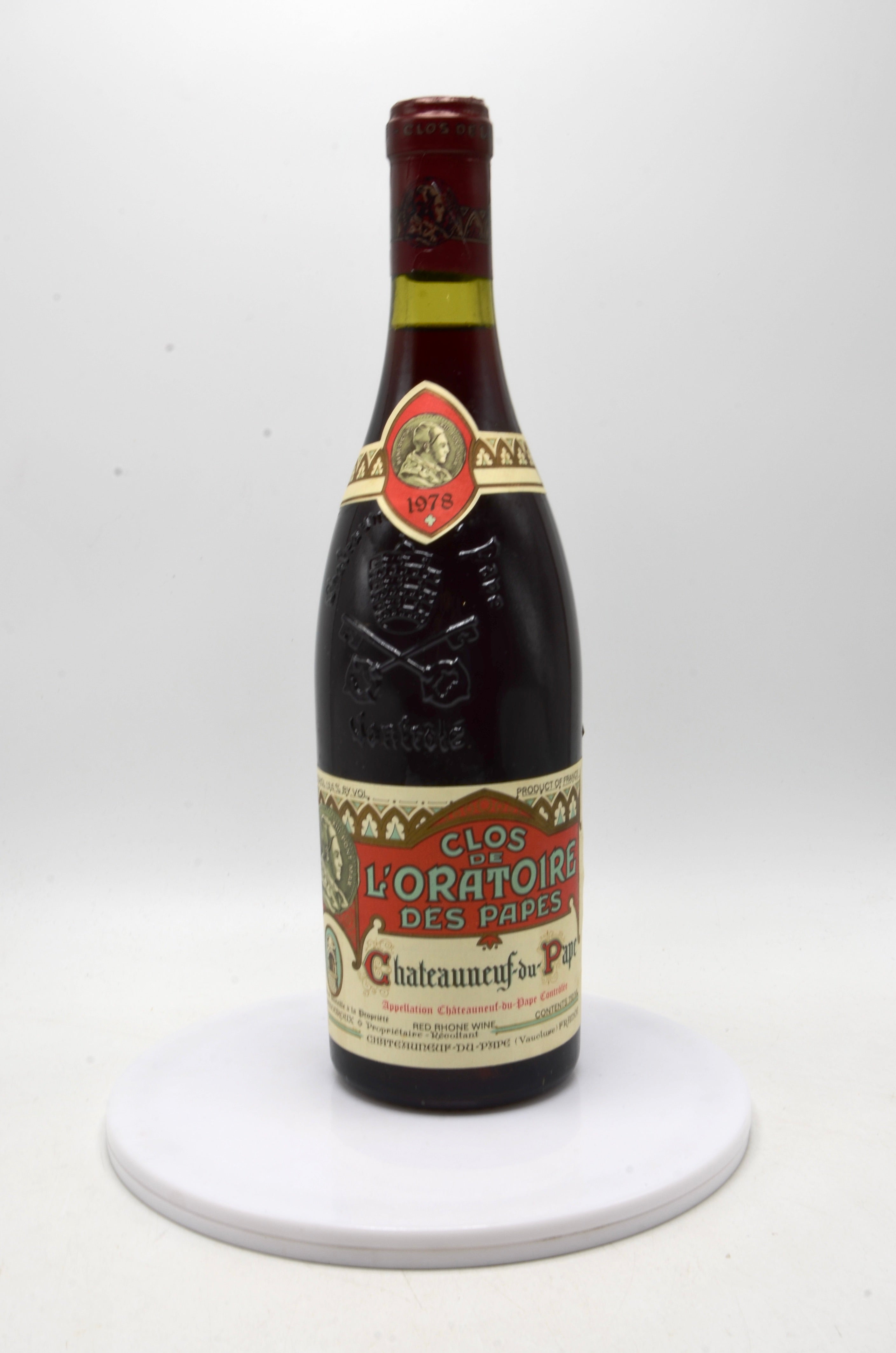 1978 Clos de L'Oratoire des Papes, Chateauneuf du Pape
