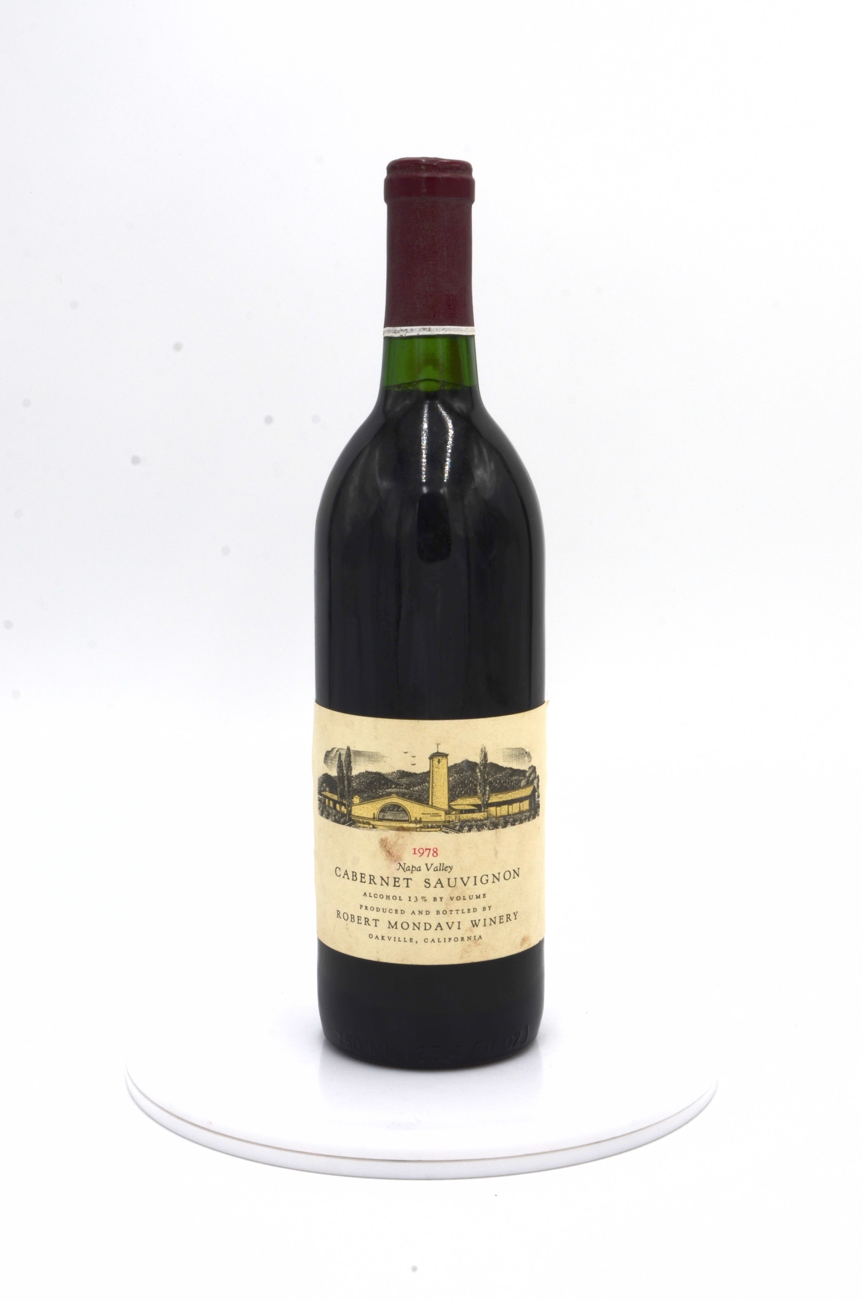 1978 Robert Mondavi Cabernet Sauvignon, Napa Valley