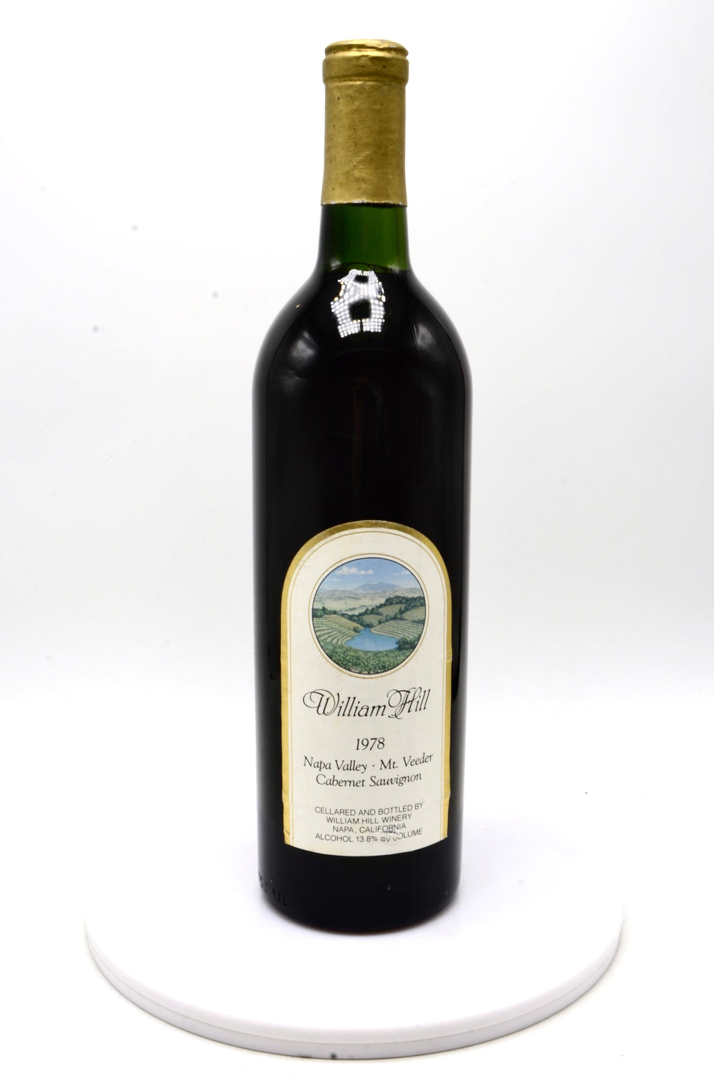 1978 William Hill Cabernet Sauvignon, Mt. Veeder, Napa Valley