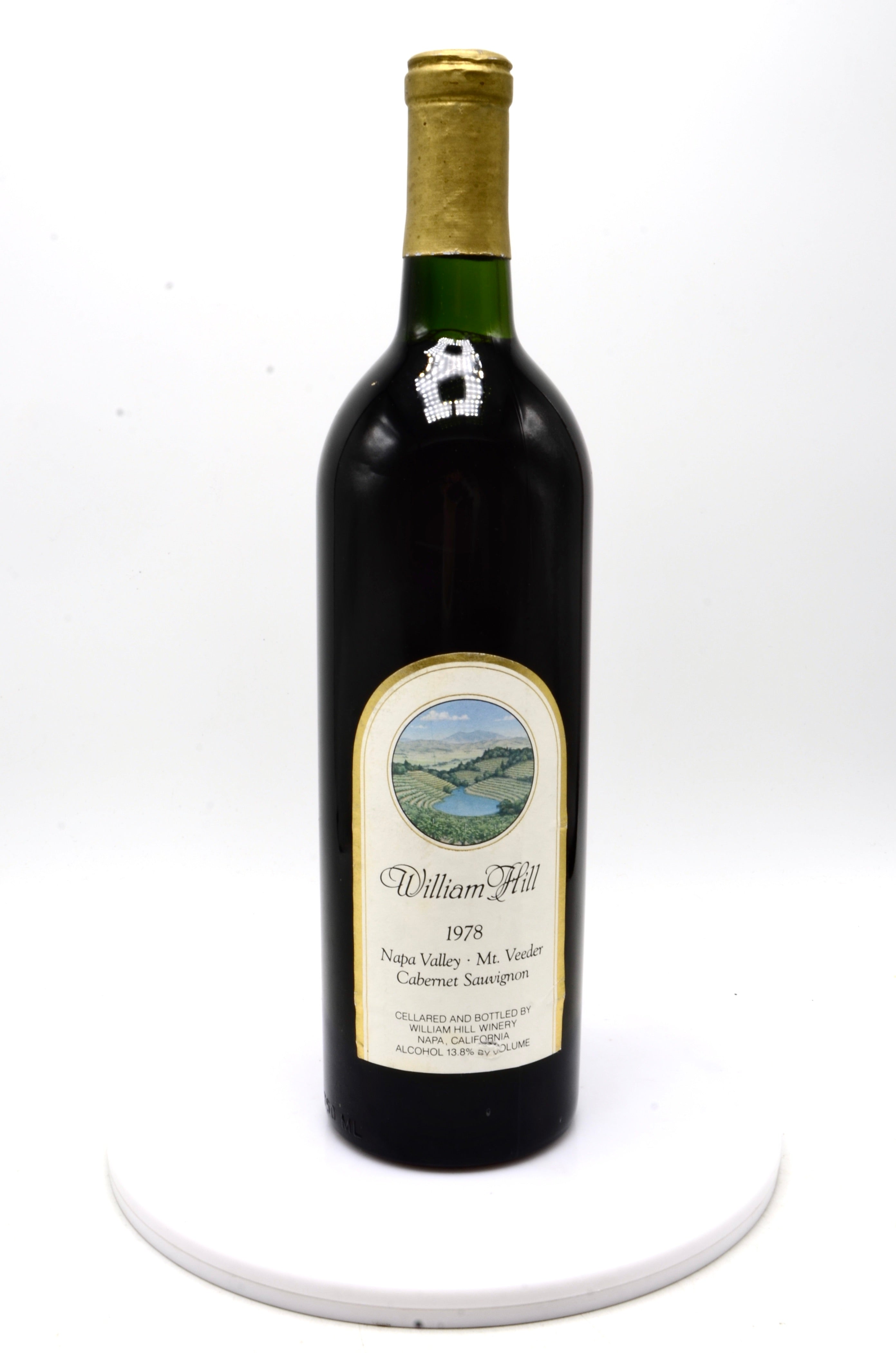 1978 William Hill Cabernet Sauvignon, Mt. Veeder, Napa Valley